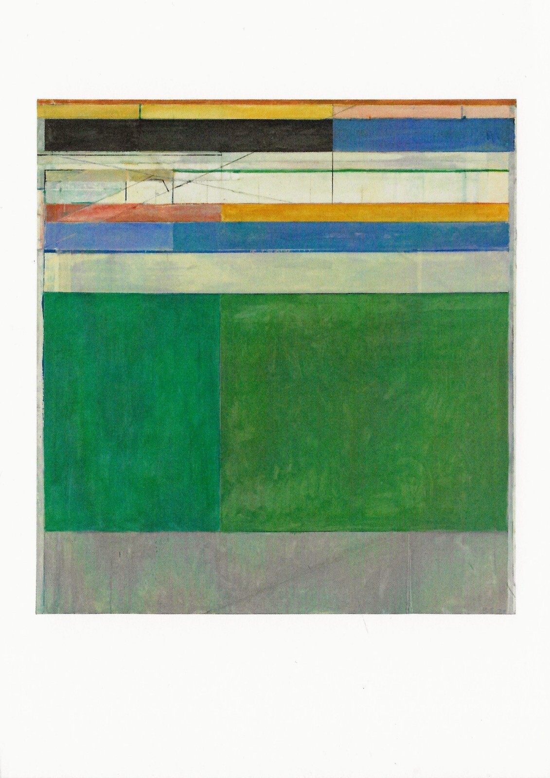 Postcard Richard Diebenkorn 