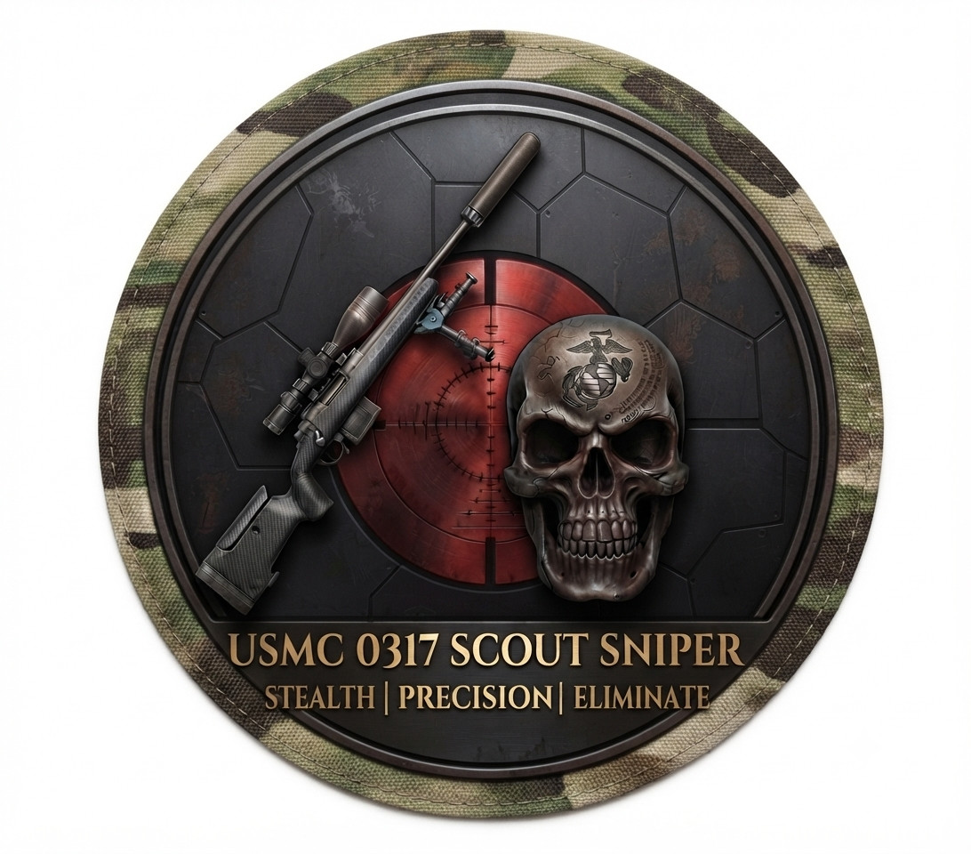 USMC 0317 Scout Sniper Shirt - Gift Apparel Marine Corps Military T-Shirt USMC 0317 Scout Sniper Shirt - Gift Apparel Marine Corps Military T-Shirt