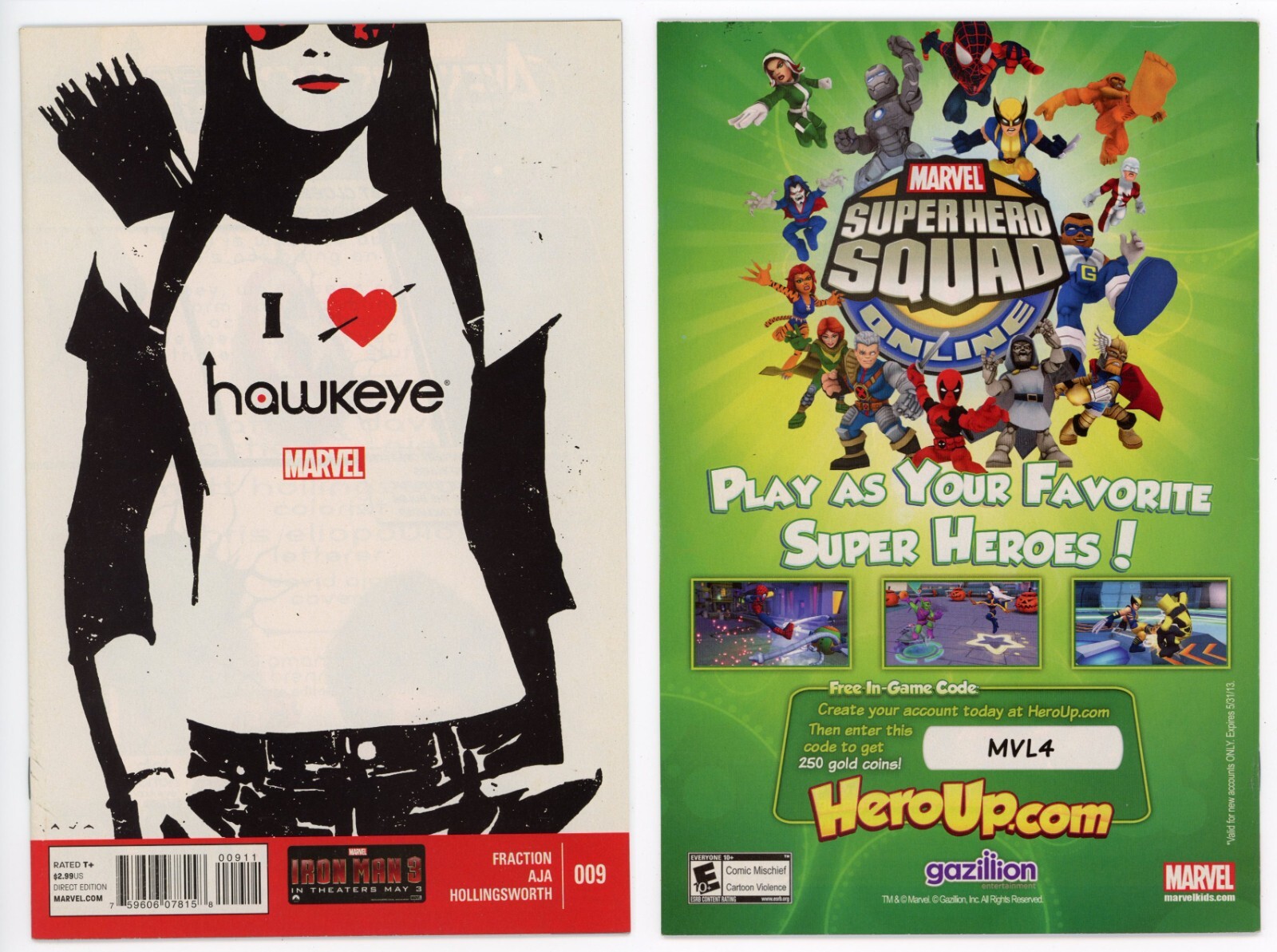 Hawkeye #9 (VF/NM 9.0) 1st app the Clown 1st Print 2013 Marvel Matt Fraction MCU Hawkeye #9 (VF/NM 9.0) 1st app the Clown 1st Print 2013 Marvel Matt Fraction MCU