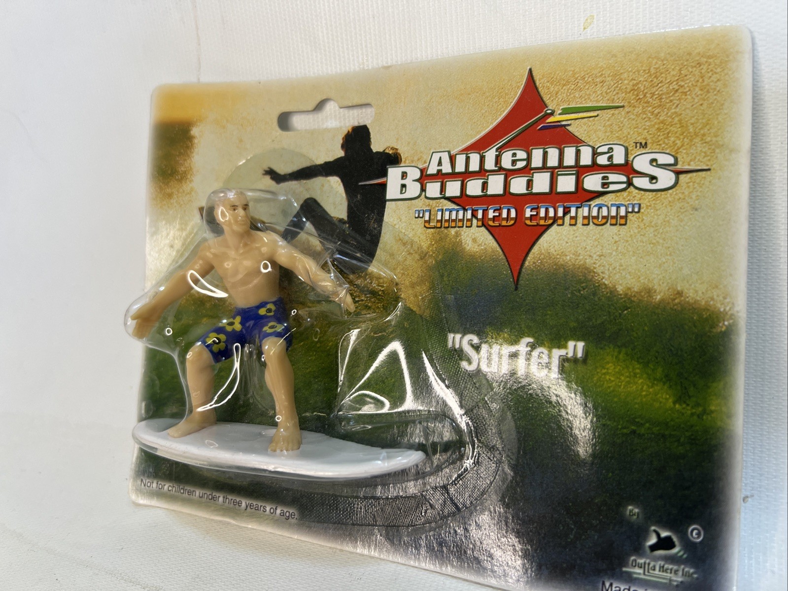 Rare Antenna Buddies “Limited Edition” Surfer By Auto Outta Here Cali Beach