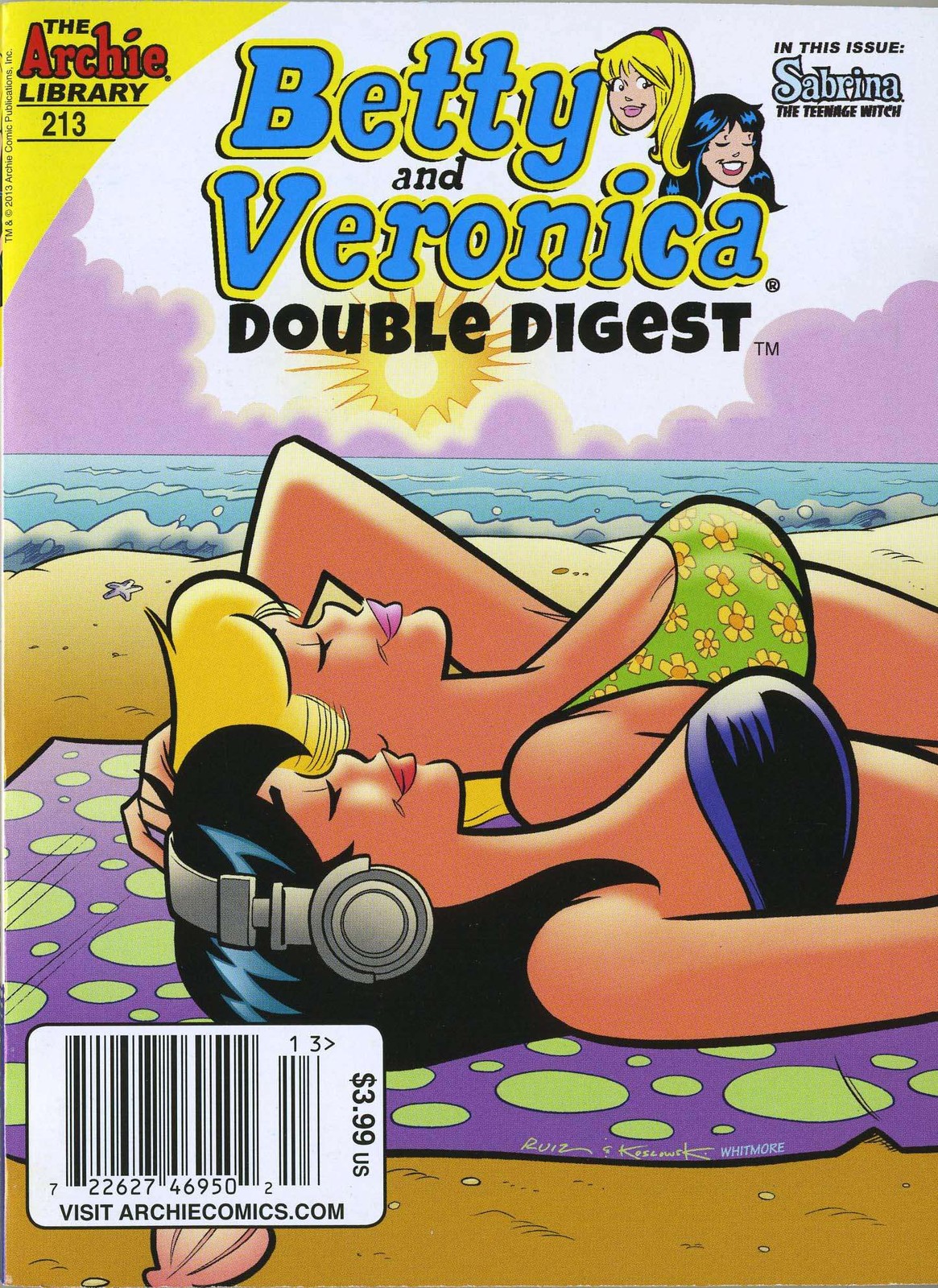 Betty and Veronica Double Digest #213 (Newsstand) FN; Archie | Beach Bikini - w/ Betty and Veronica Double Digest #213 (Newsstand) FN; Archie | Beach Bikini - w/