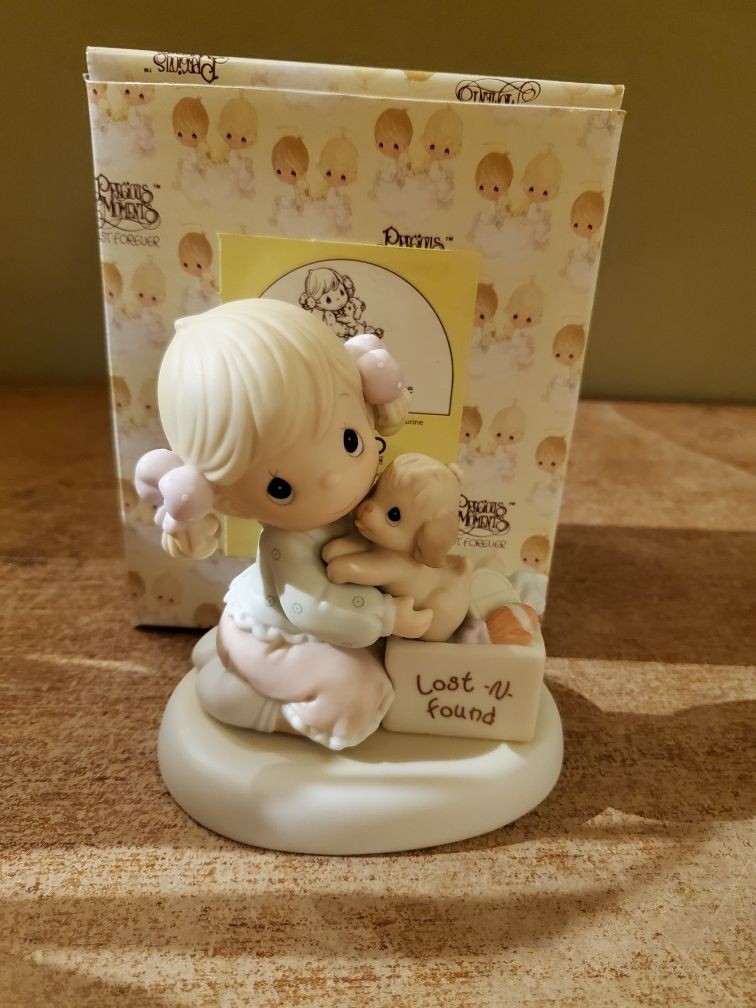 1998 PRECIOUS MOMENTS YOU JUST CAN’T REPLACE A GOOD FRIENDSHIP 488054 signed