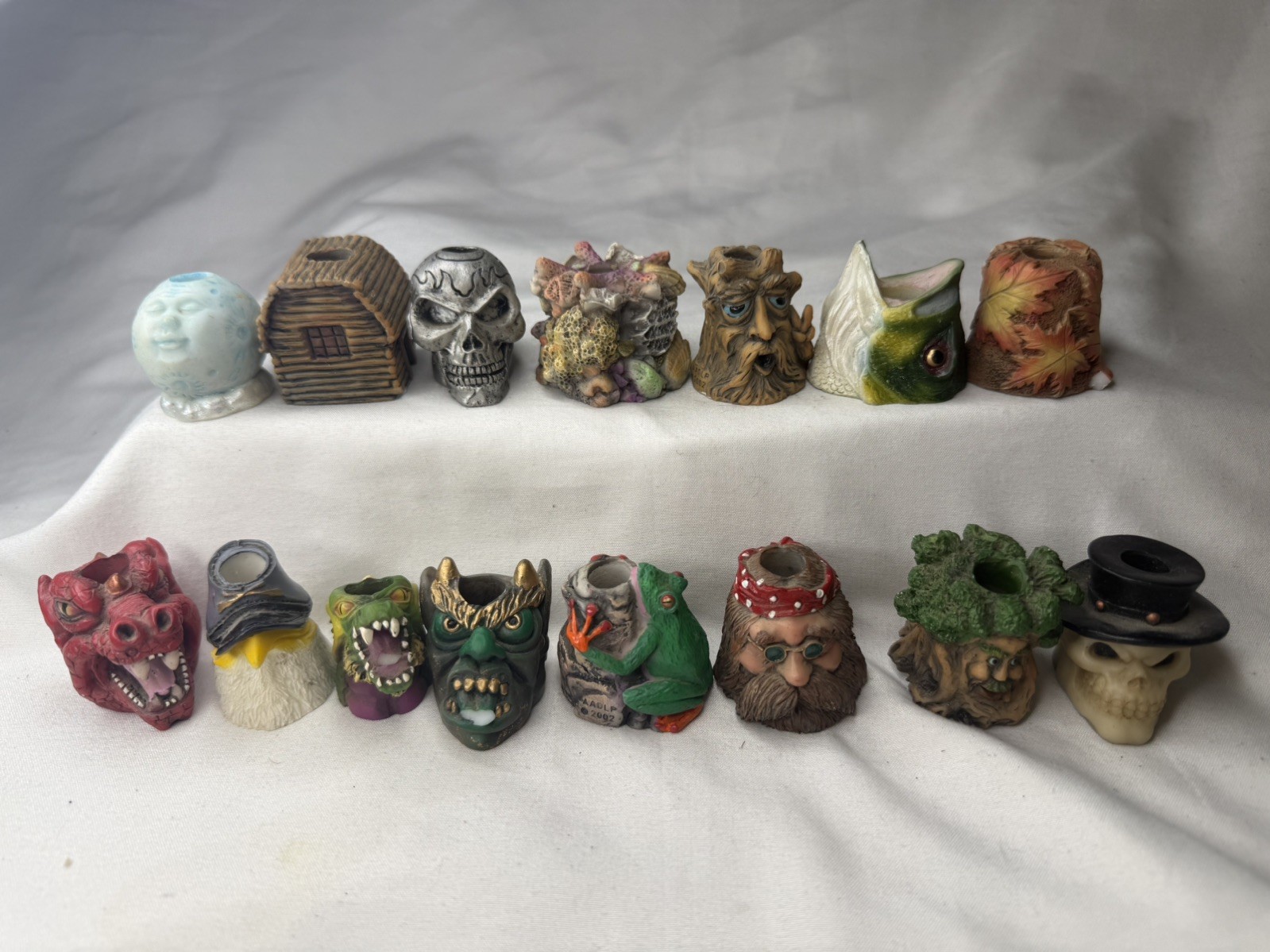Vinatge Cigarette Snuffers Heads Lot Vinatge Cigarette Snuffers Heads Lot