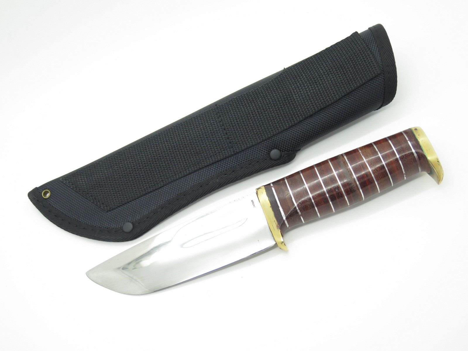 Vtg 1960s-70s Japan Guns & Ammo Hibben Design Elmer Keith Skinner Hunting Knife Vtg 1960s-70s Japan Guns & Ammo Hibben Design Elmer Keith Skinner Hunting Knife