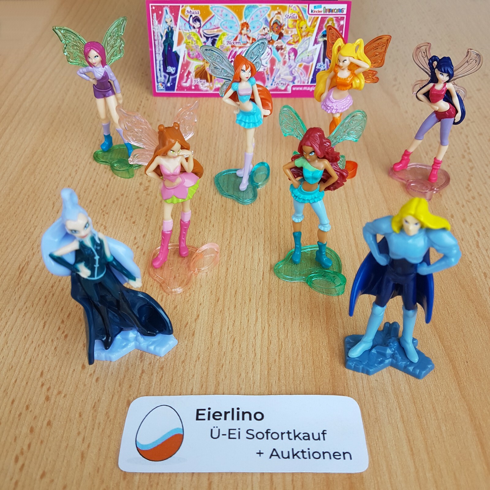 TOP KINDER SURPRISE SET - Winx Club - MINT 1.3 TOP KINDER SURPRISE SET - Winx Club - MINT 1.3