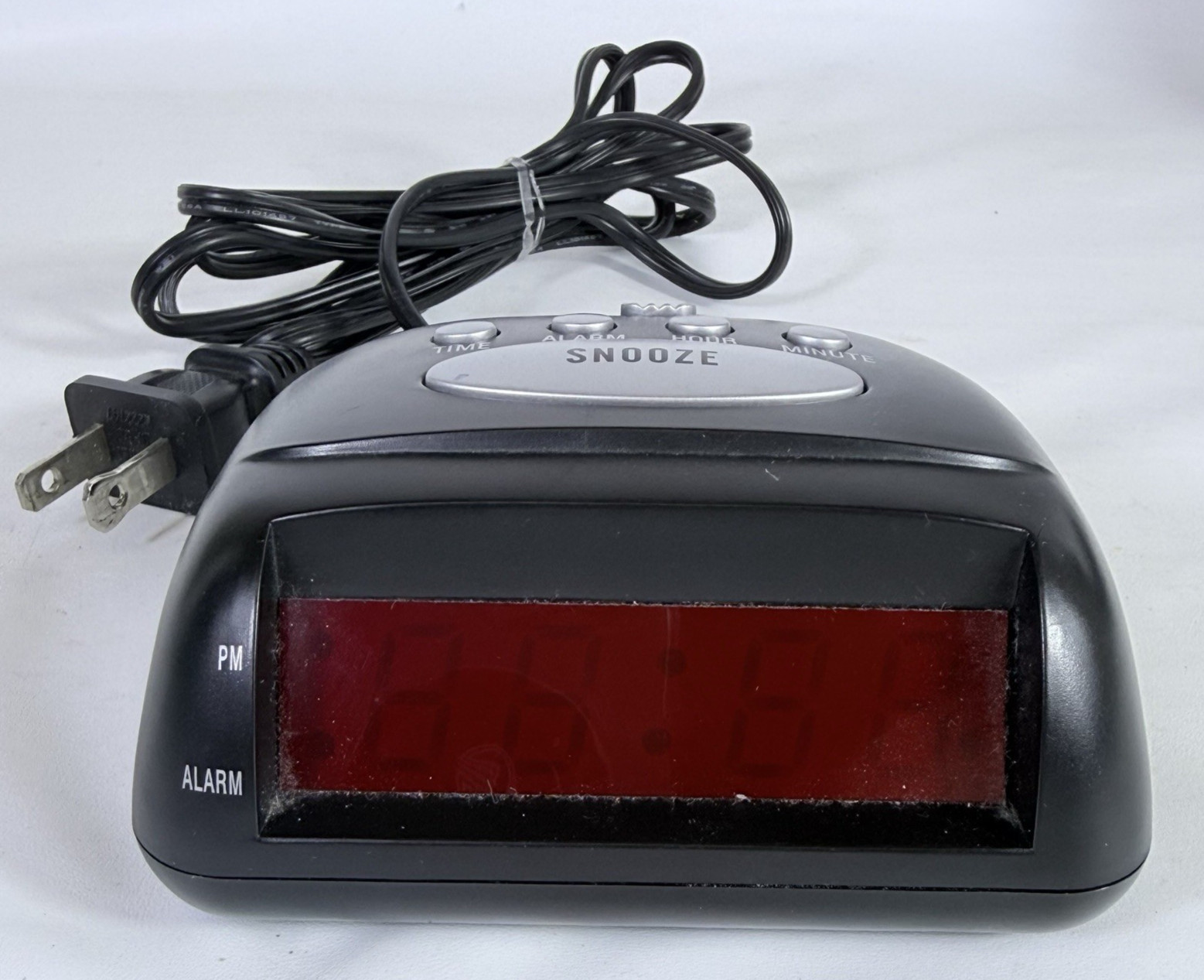 VTG Advance Model 3370 Digital Alarm Clock Battery Backup Tested Works