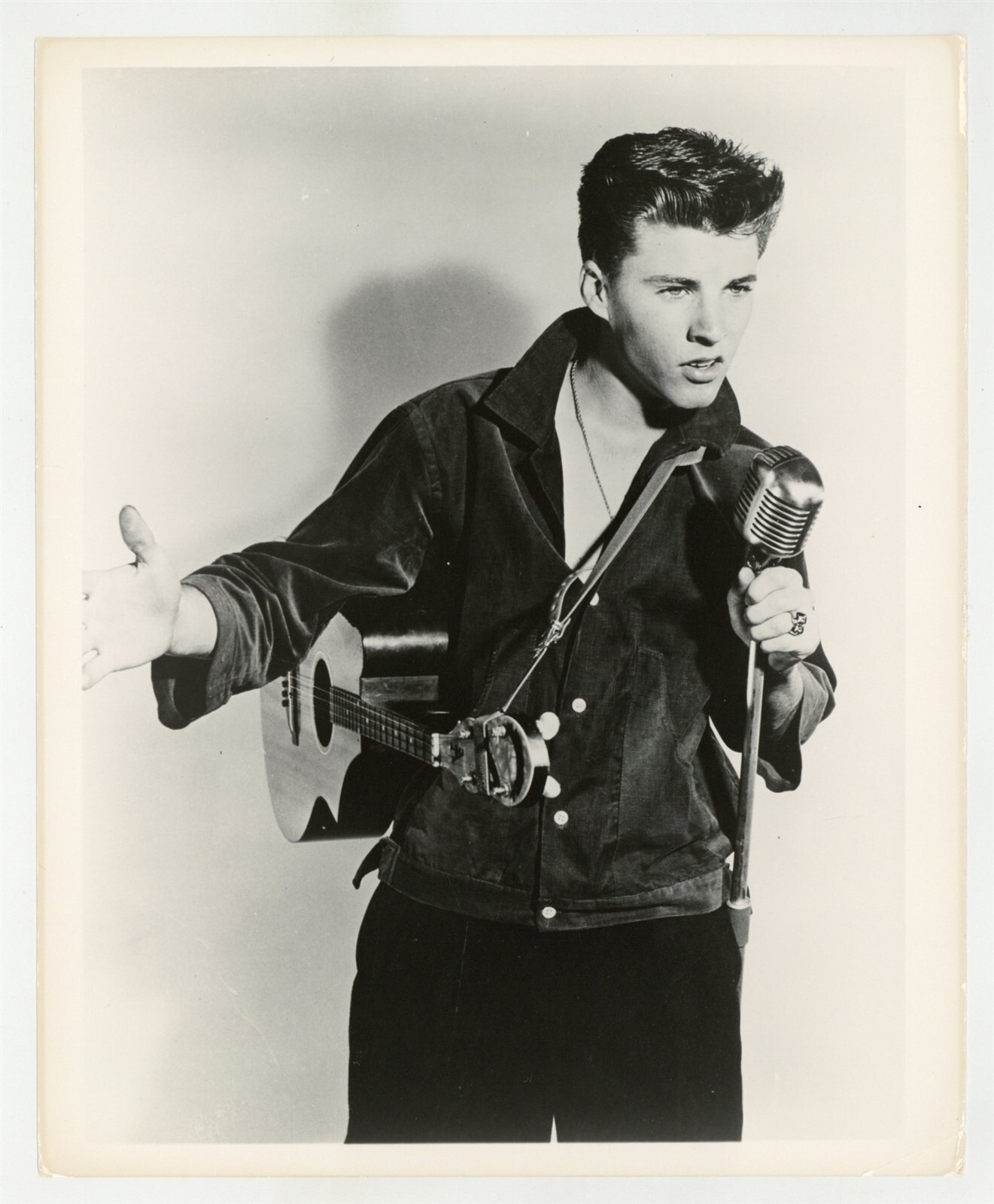 Ricky Nelson 1958 Original Photo 8x10 Imperial Records Rockabilly Teddy Boy Ricky Nelson 1958 Original Photo 8x10 Imperial Records Rockabilly Teddy Boy