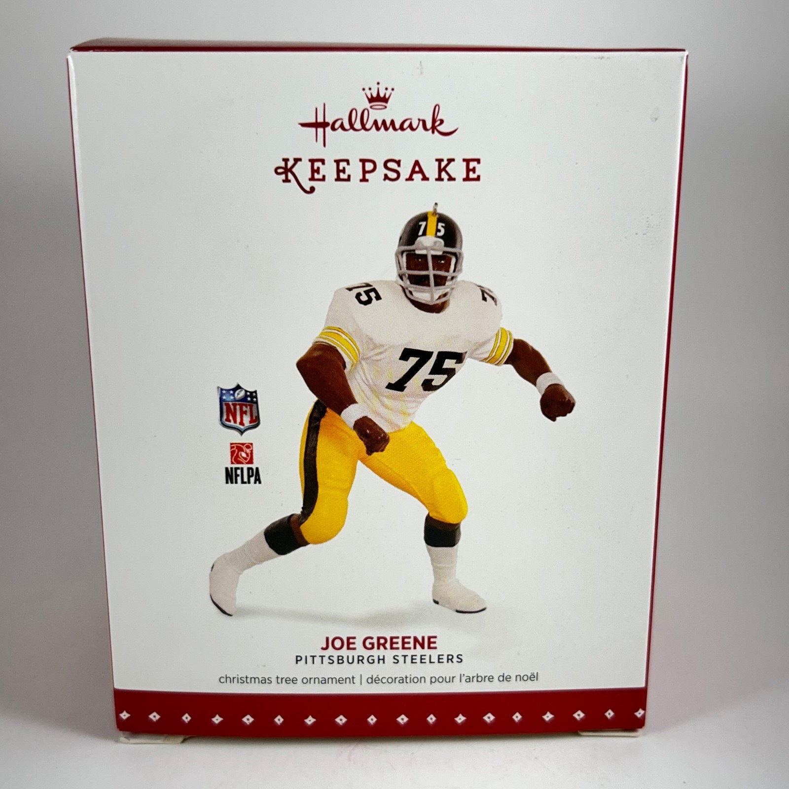 Football Legend Mean Joe Greene 2015 Hallmark Ornament - NFL Pittsburgh Steelers Football Legend Mean Joe Greene 2015 Hallmark Ornament - NFL Pittsburgh Steelers