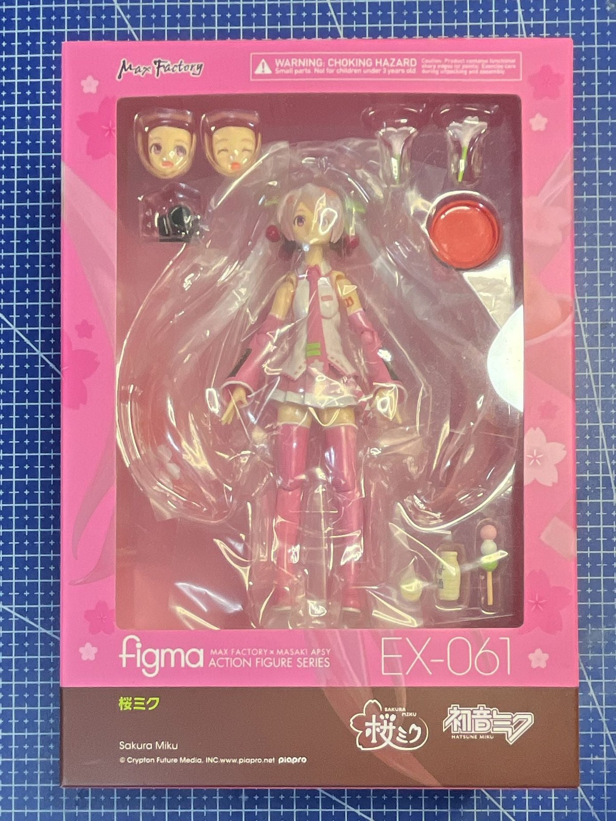 Max Factory figma Sakura Miku Hatsune Miku EX-061 Action Figure Vocaloid NEW Max Factory figma Sakura Miku Hatsune Miku EX-061 Action Figure Vocaloid NEW
