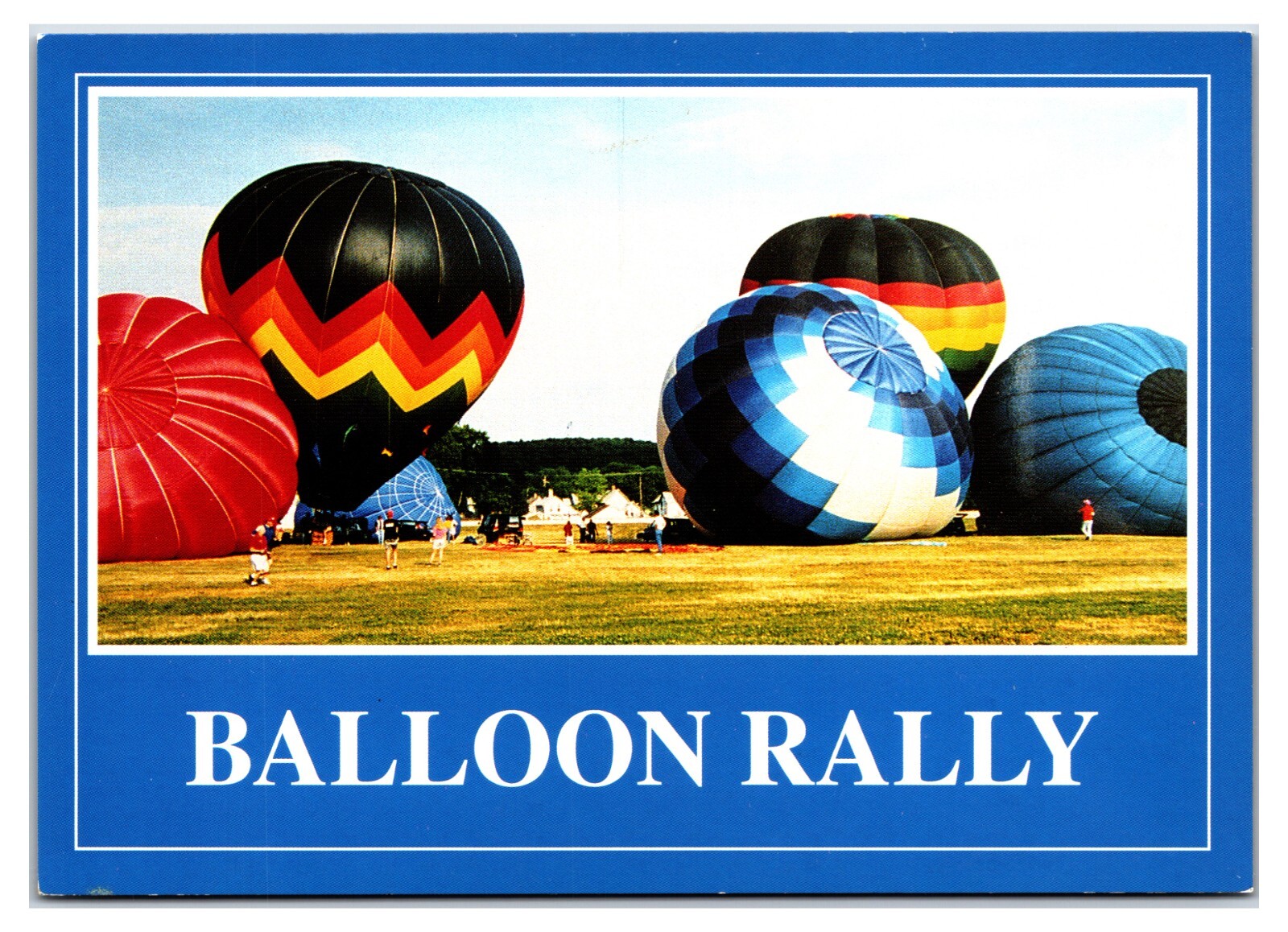 Vintage 1990s - Hot Air Ballon Rally - Coshocton, Ohio Postcard (UnPosted)