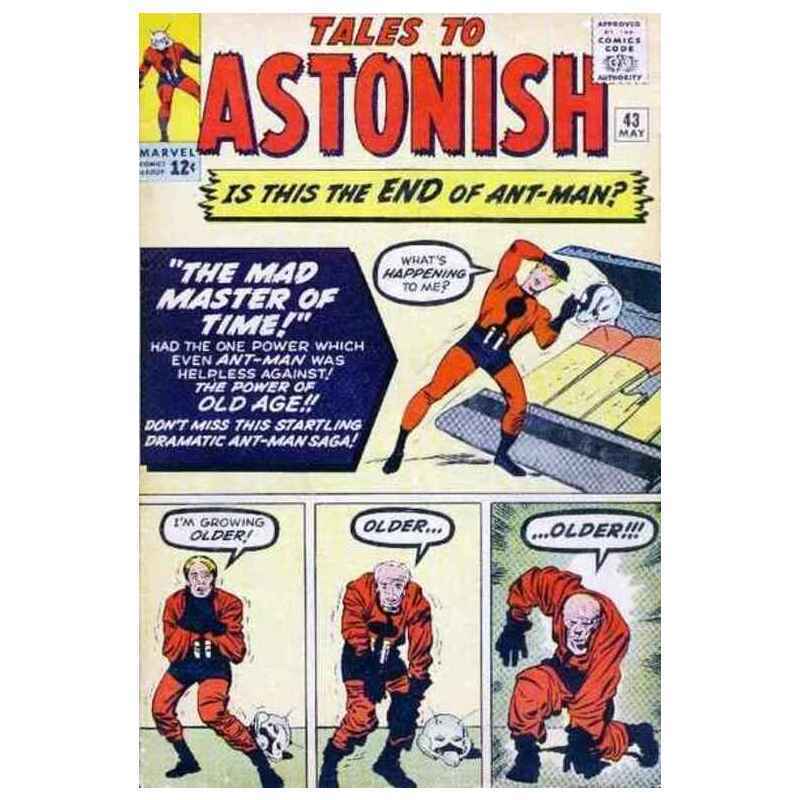 Tales to Astonish (1959 series) #43 in VG minus condition. Marvel comics [v*