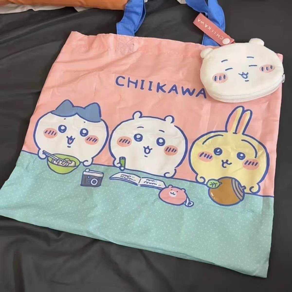 Chiikawa X 711 CHIIKAWA Bag Eco Bag Kawaii Shoulder Bag Chiikawa X 711 CHIIKAWA Bag Eco Bag Kawaii Shoulder Bag