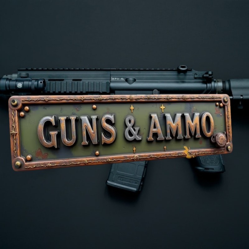 Guns & Ammo Metal Yard Sign Gun Lover Guns And Ammo Vintage Plaque Guns & Ammo Metal Yard Sign Gun Lover Guns And Ammo Vintage Plaque