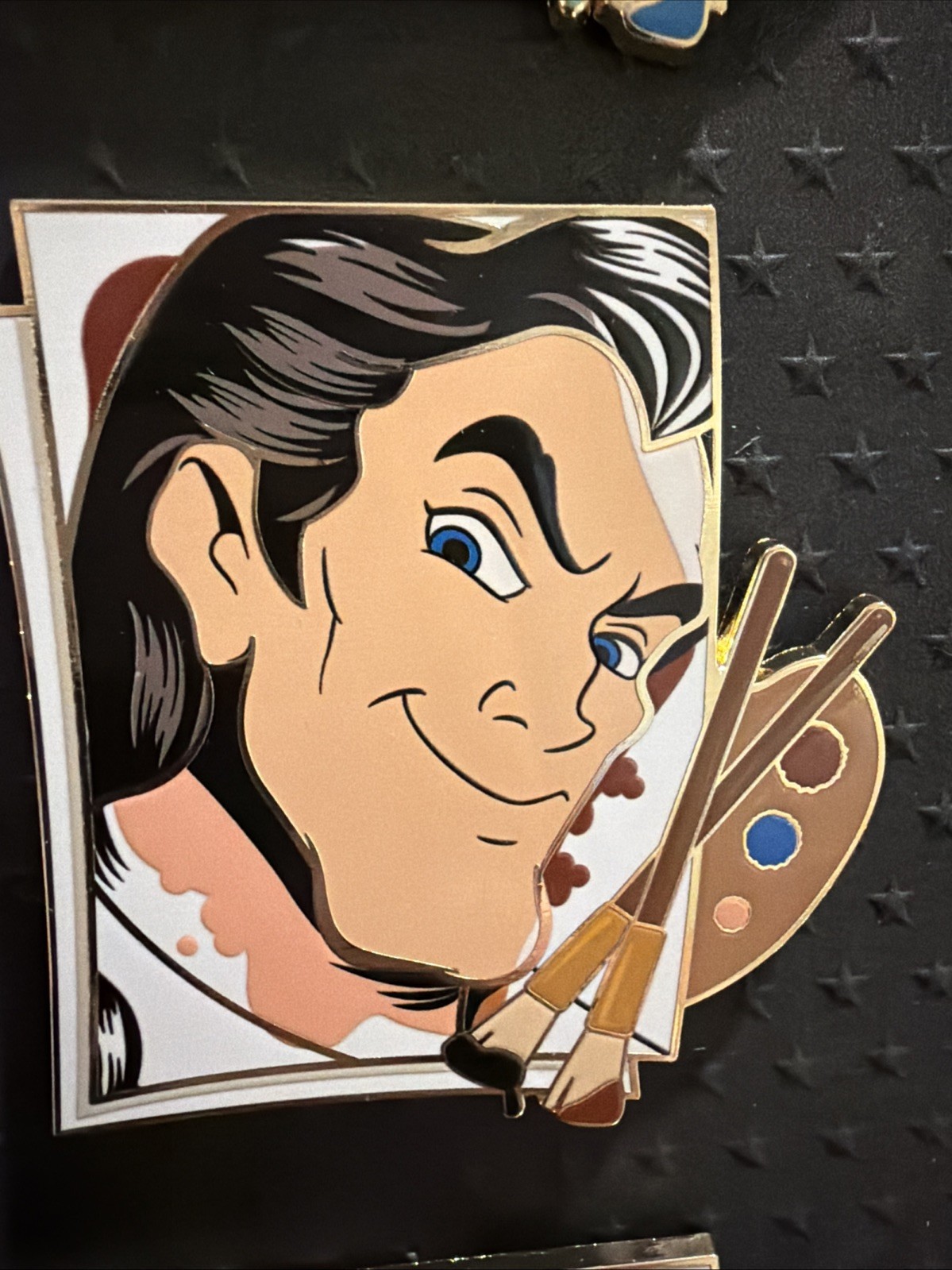 Disney Princess and Villains Paint & Paper Pin Gaston Pink Ala Mode PALM LE1000 Disney Princess and Villains Paint & Paper Pin Gaston Pink Ala Mode PALM LE1000
