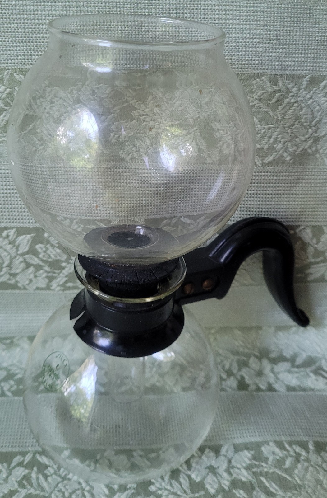 1930s PYREX/SILEX Double Bubble Vacuum Siphon Glass Coffee Pot - No Lid 1930s PYREX/SILEX Double Bubble Vacuum Siphon Glass Coffee Pot - No Lid