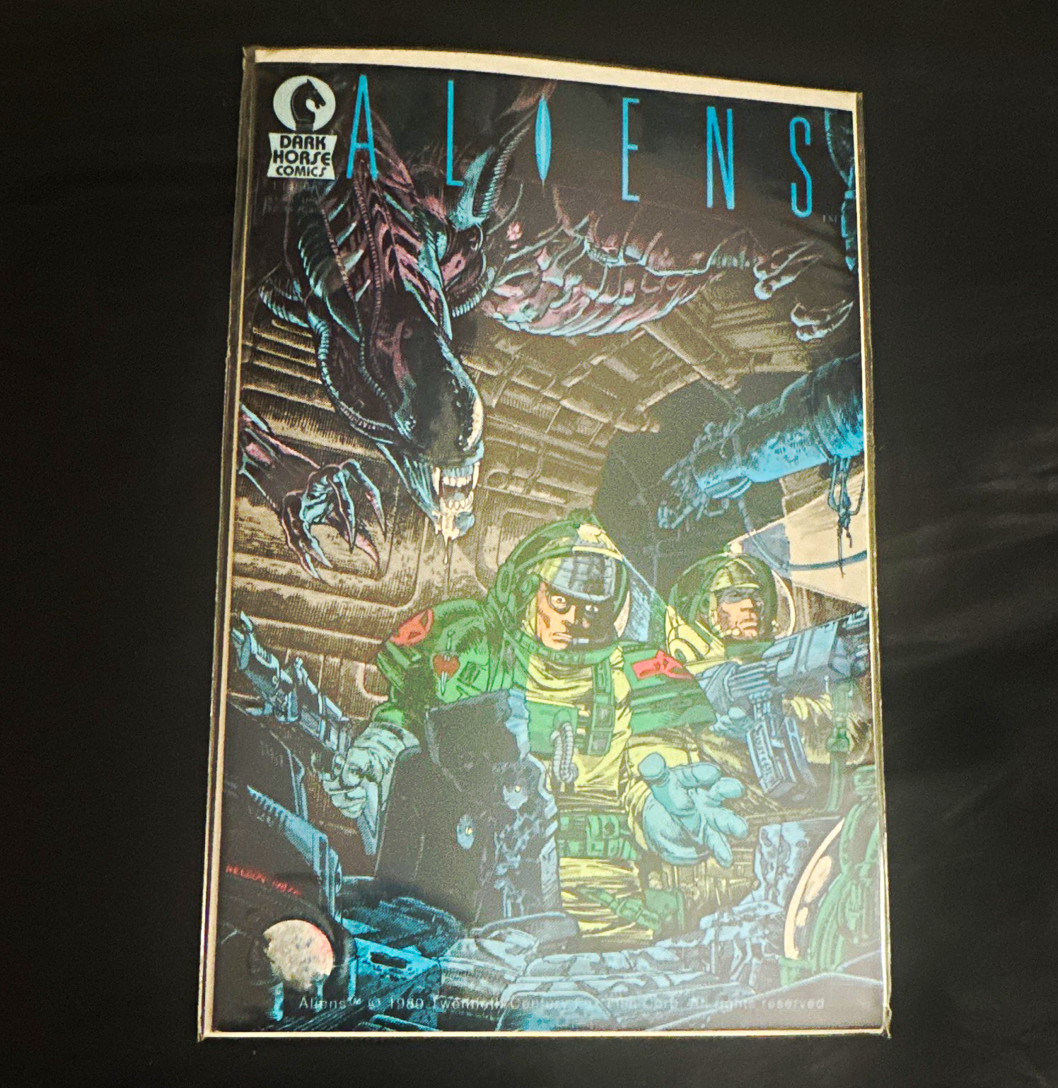 Dark Horse Comics Aliens #1 Comic Book Single Issue - 1989 - Mark Verheiden
