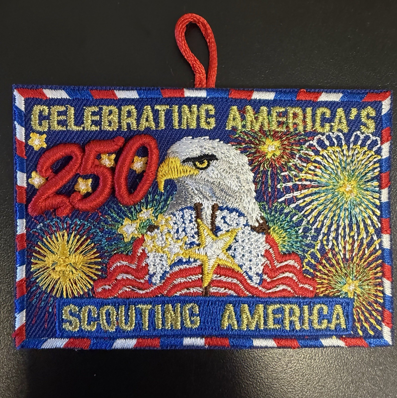 Scouting America Celebrating USA 250th Anniversary Patch BSA