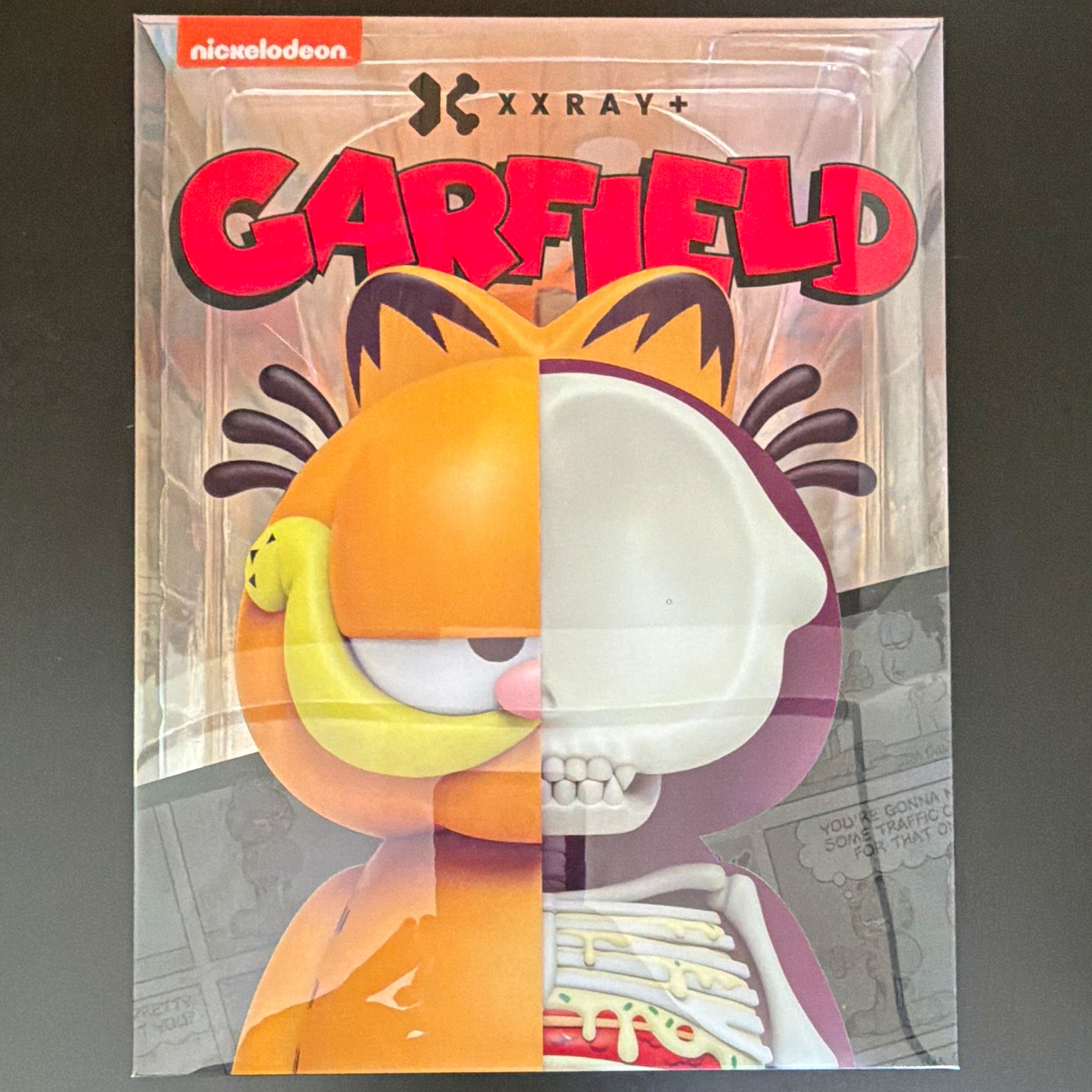 Mighty Jaxx XXRAY+ Garfield Figure 2020 Animation Collectible