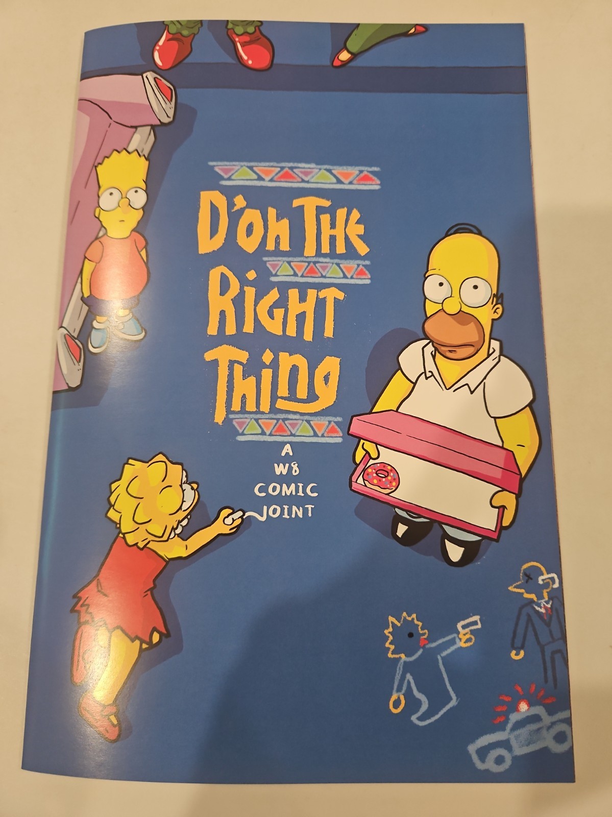 D'oh The Right Thing #10 Simpsons Bart, Lisa & Homer Las Vegas Convention...