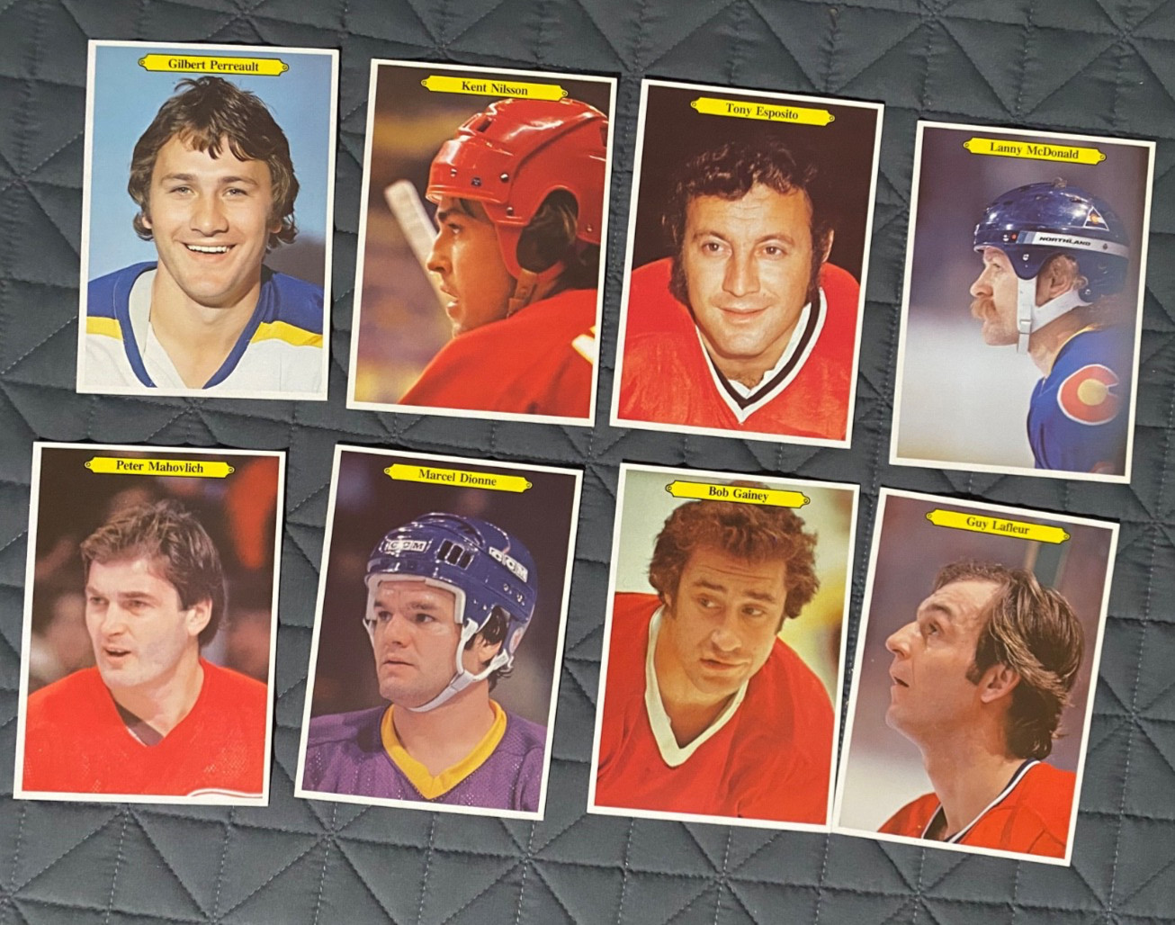 HOCKEY: 1981 OPC 5X7 HOCKEY CARDS = LOT OF 18 DIFFERENT  (SET OF 24 MISSING 6)