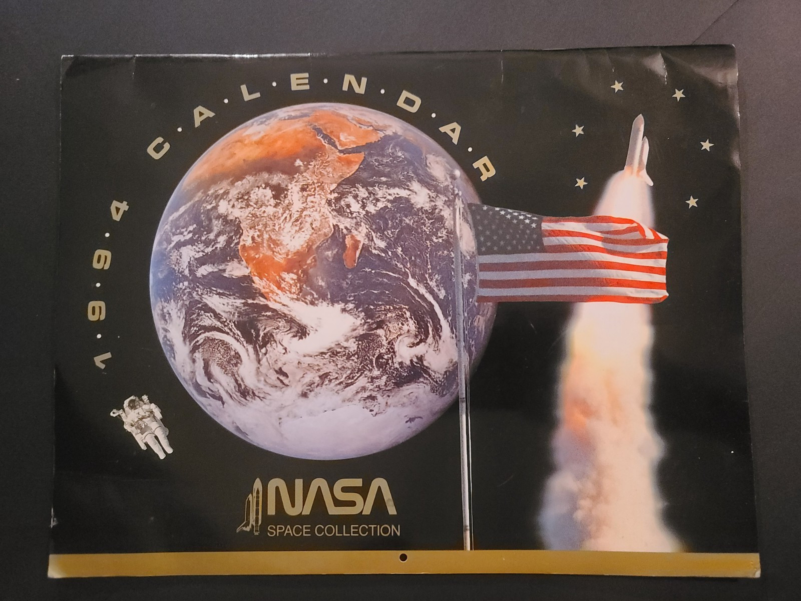 Vintage NASA 1984 Space Collection Calandar
