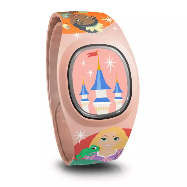 Disney Princess Castle Magicband Plus Pink Rapunzel Mulan Unlinked Sealed - NEW Disney Princess Castle Magicband Plus Pink Rapunzel Mulan Unlinked Sealed - NEW