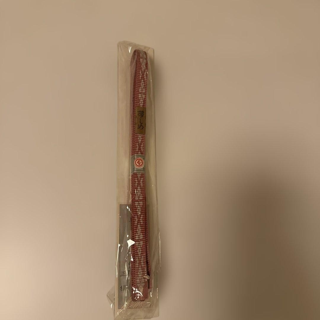 Silk Obi-jime Kimono Accessory Pink Pattern Unused