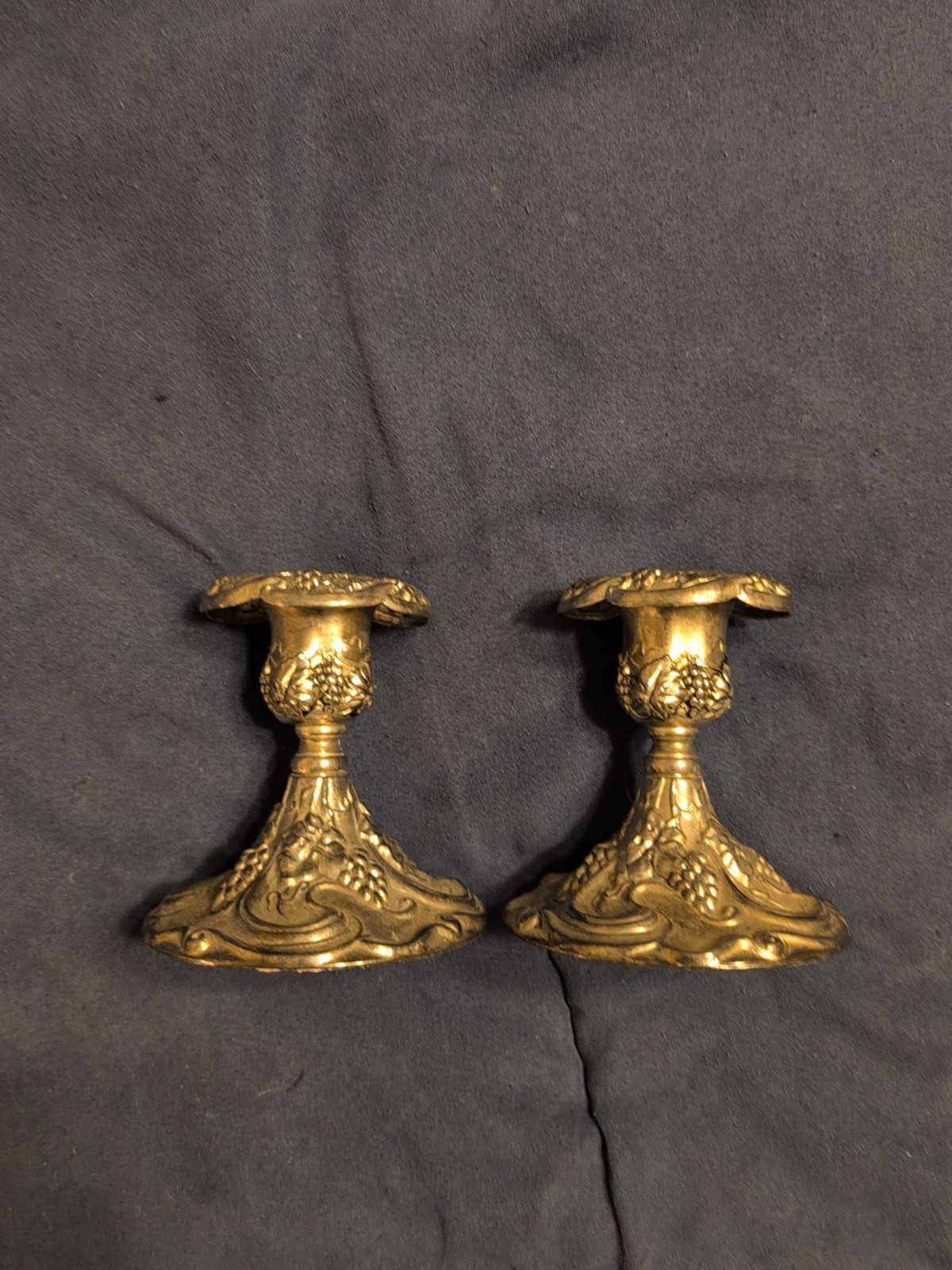 Set Of Godinger Candle Stick Holders 4in tall Set Of Godinger Candle Stick Holders 4in tall