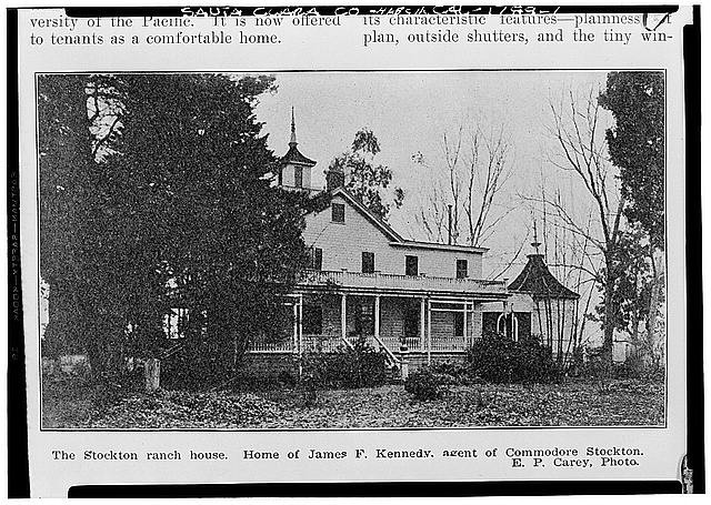 San Jose California James P. Kennedy House Stockton Ranch 1920s House