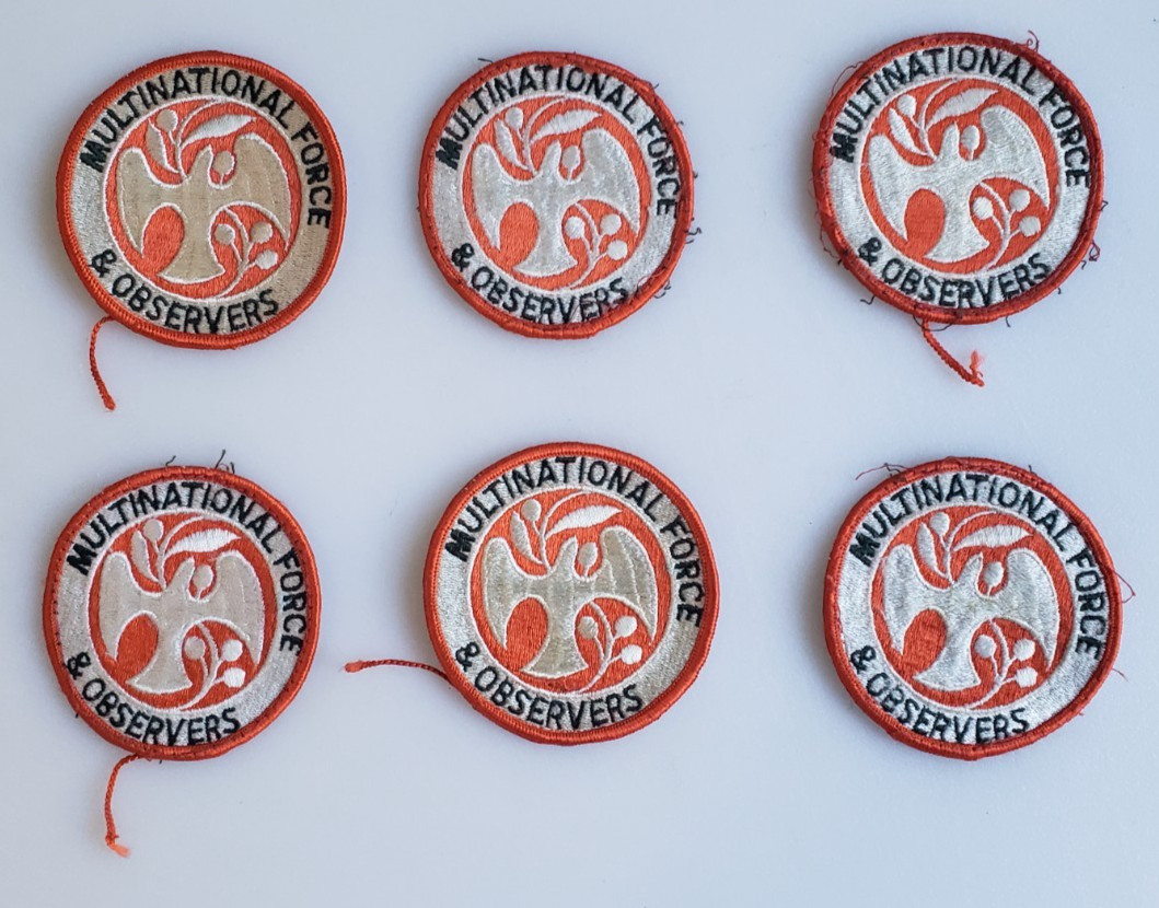 Multinational Force & Observers MFO Embroidered Patch Lot – Peacekeeper Insignia Multinational Force & Observers MFO Embroidered Patch Lot – Peacekeeper Insignia
