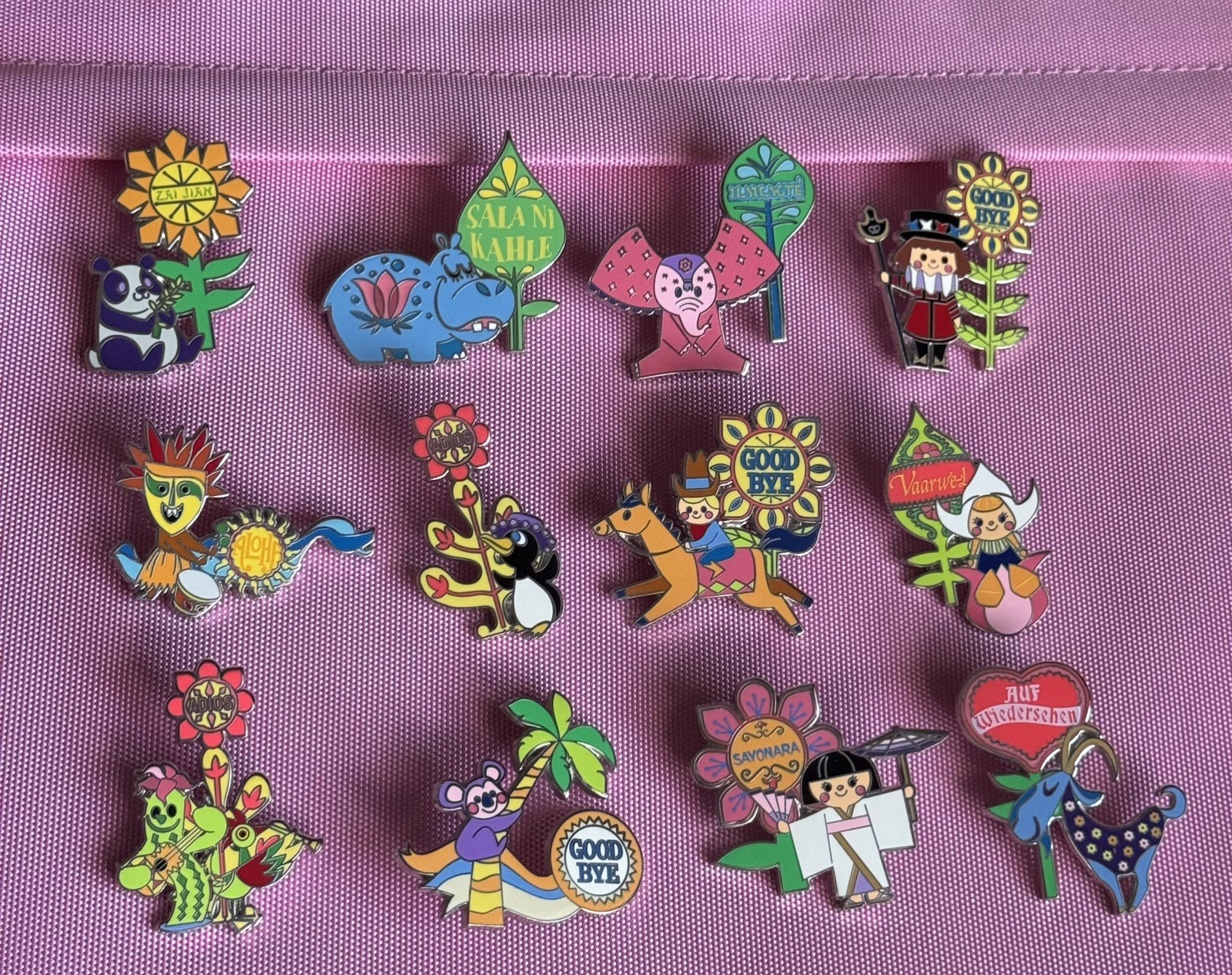 2019 Disney Parks It's A Small World Goodbye Mystery Pin Set Complete 12 Pins 2019 Disney Parks It's A Small World Goodbye Mystery Pin Set Complete 12 Pins