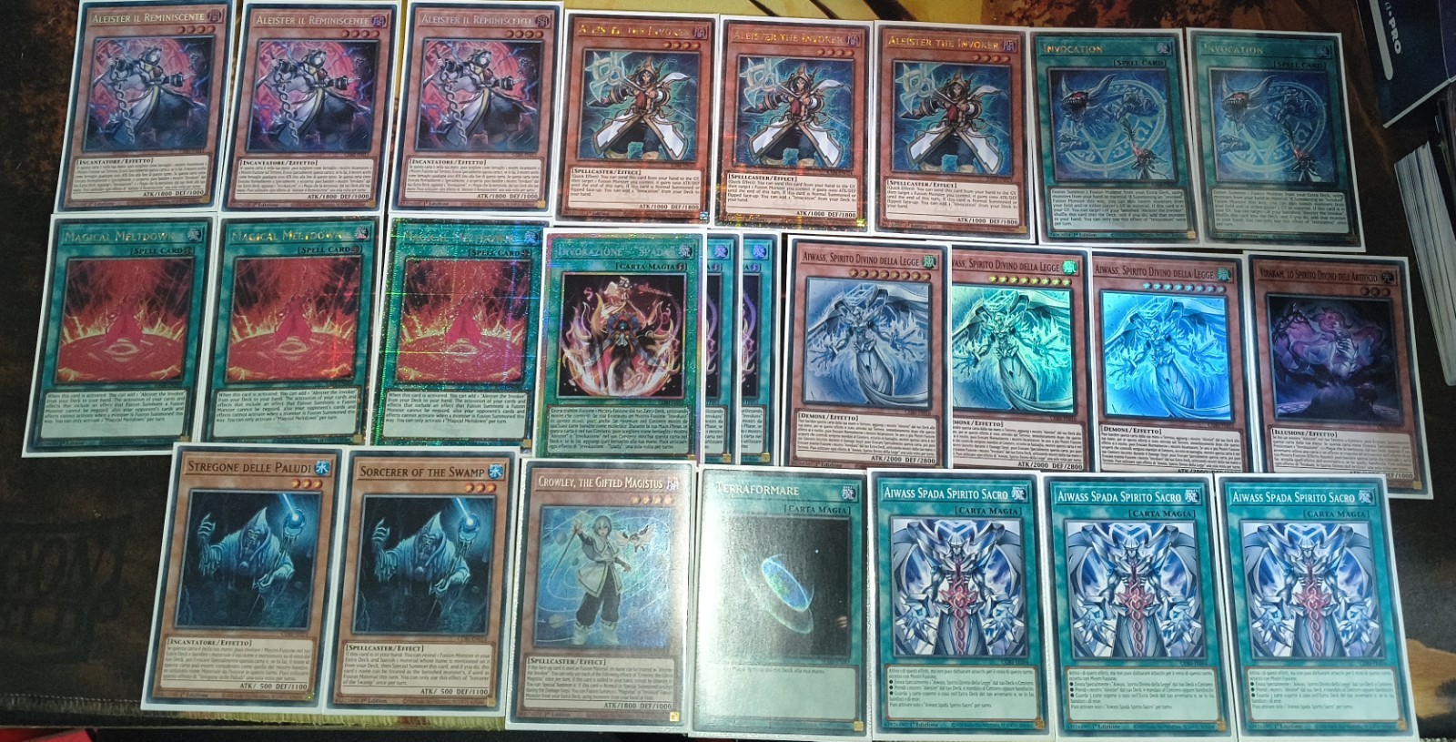 Invoked Deck High Rarity - Quarter Century / Starlight - Yu-Gi-Oh