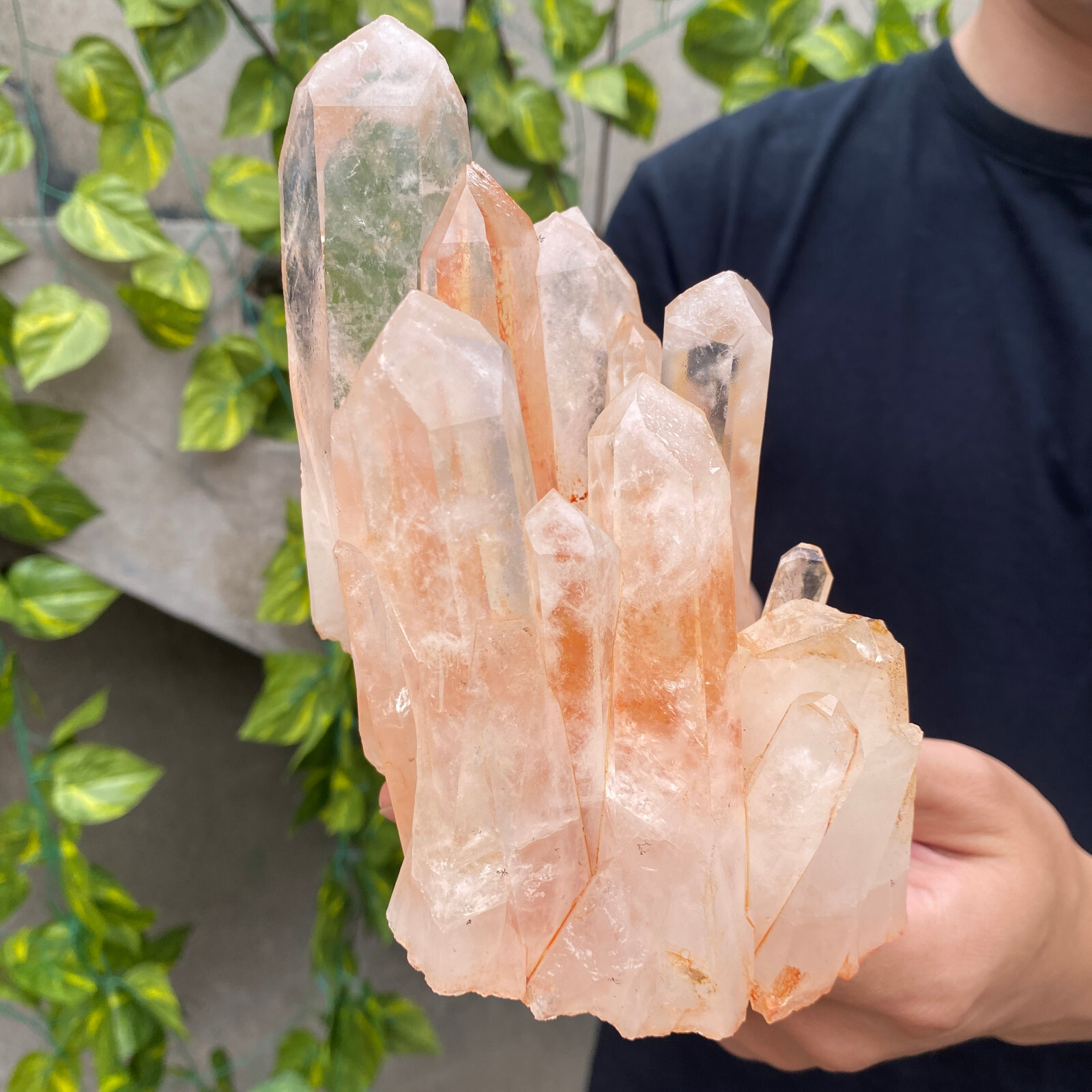 2.7lb Large Natural Clear White Quartz Crystal Cluster Rough Healing Specimen