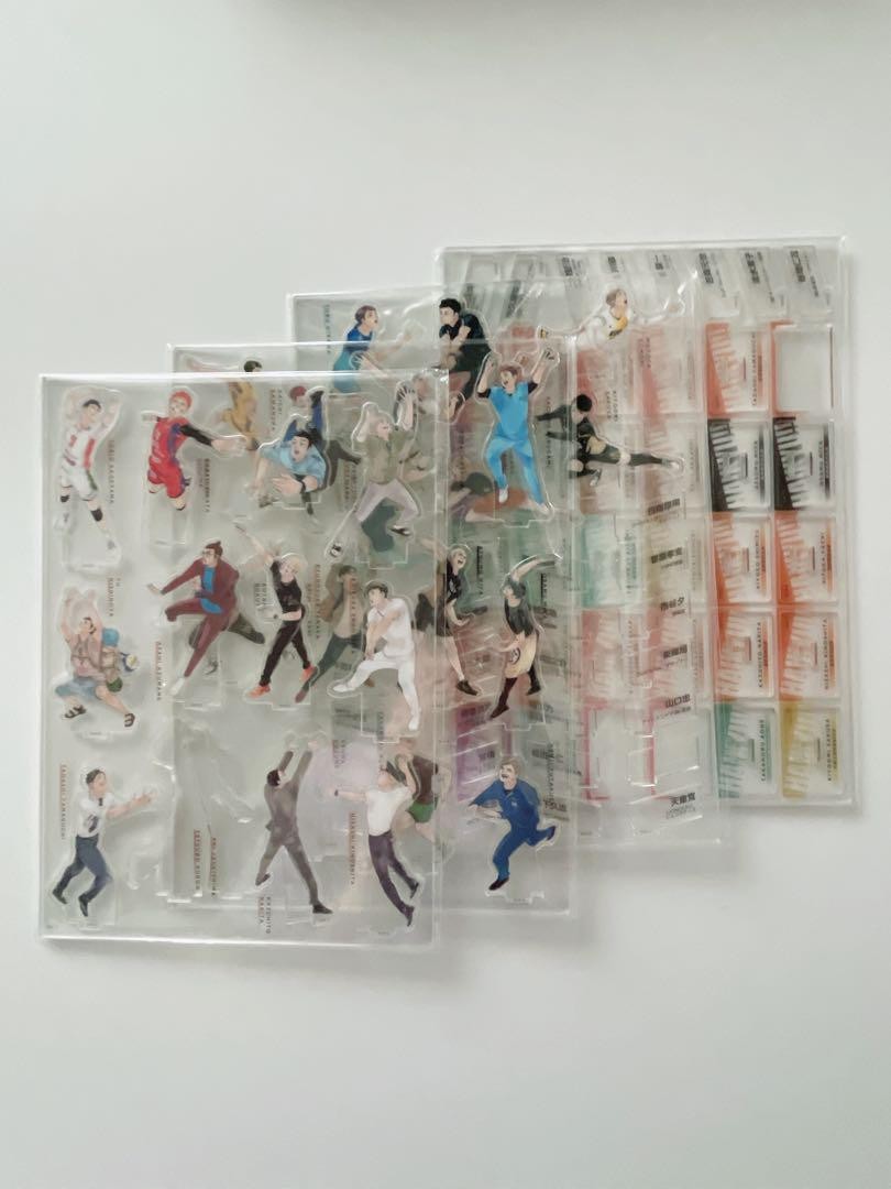 Haikyuu 10th Chronicle Acrylic Figure Set 3 BANDAI Haikyuu 10th Chronicle Acrylic Figure Set 3 BANDAI