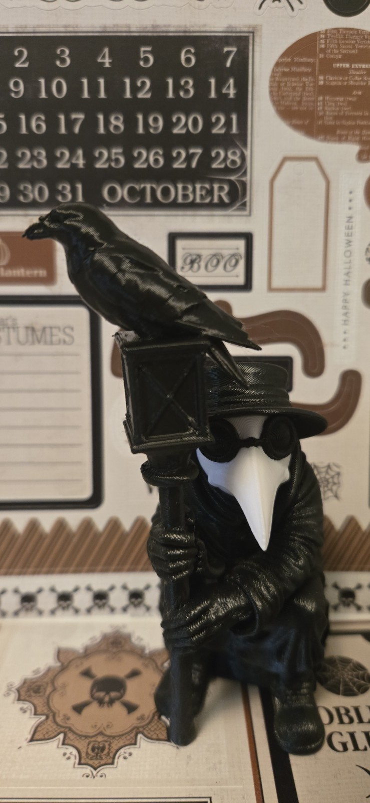 Plague Doctor Figurine (Plastic)