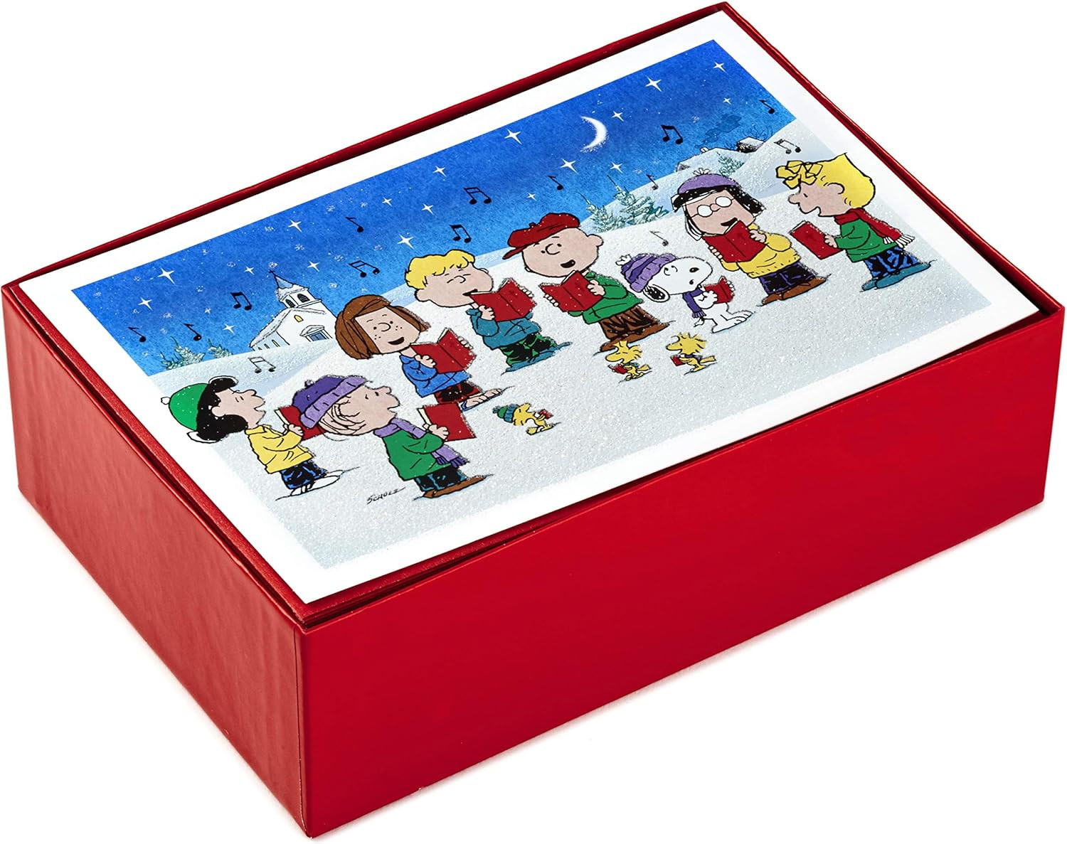Boxed Christmas Cards, Peanuts Gang (40 Cards with Envelopes), 1XPX2803 Boxed Christmas Cards, Peanuts Gang (40 Cards with Envelopes), 1XPX2803
