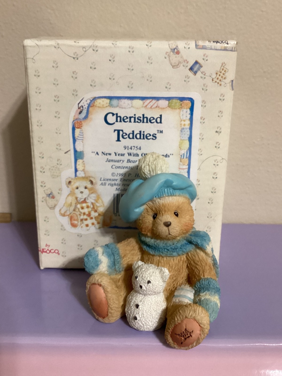 Enesco Cherished Teddies Monthly Bears January thru December  - New in Box