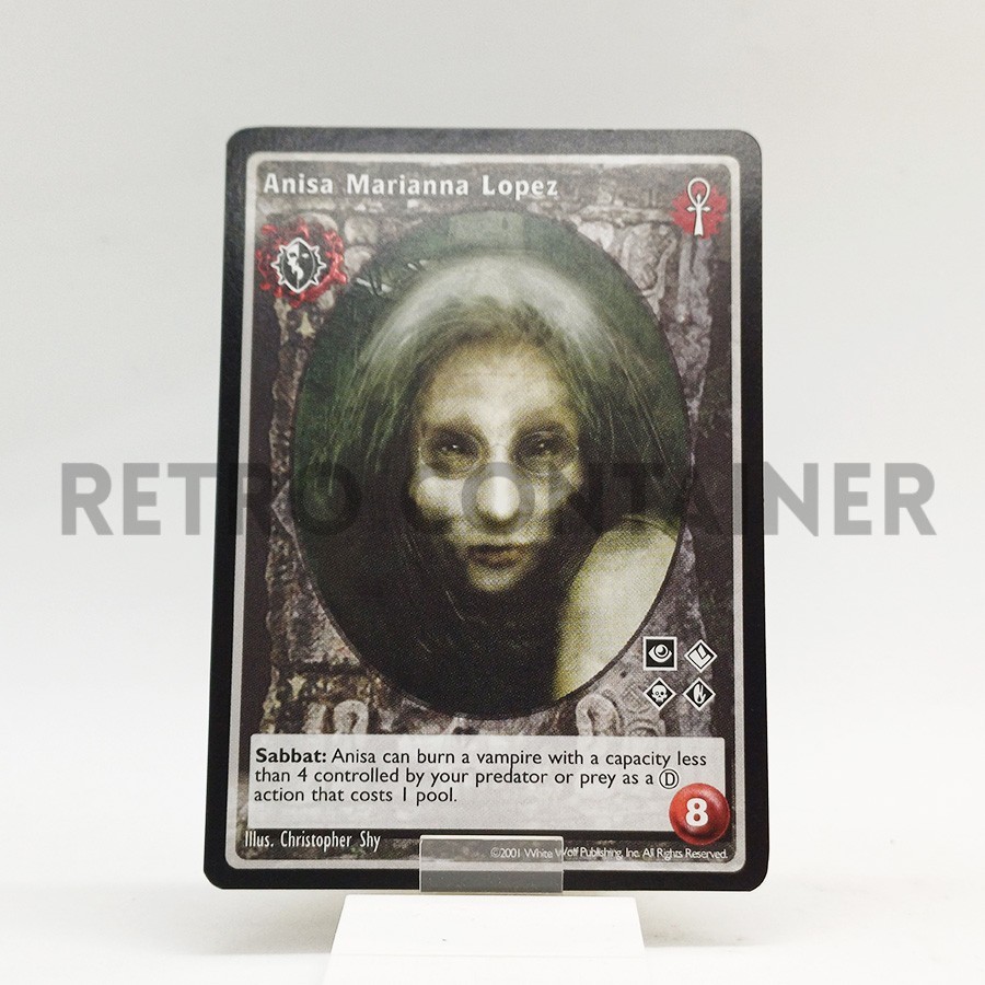 Vampire Card VTES V:TES CCG - Bloodlines - Anisa Marianna Lopez