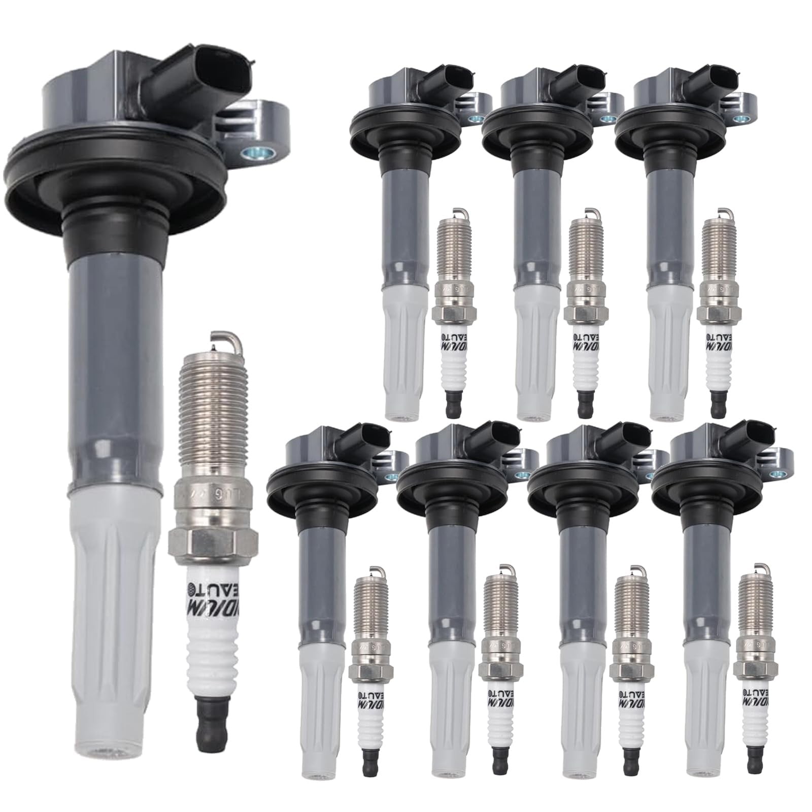 UF622 Ignition Coil Pack, Iridium Spark Plugs for Ford F-150 Mustang 2011-2016