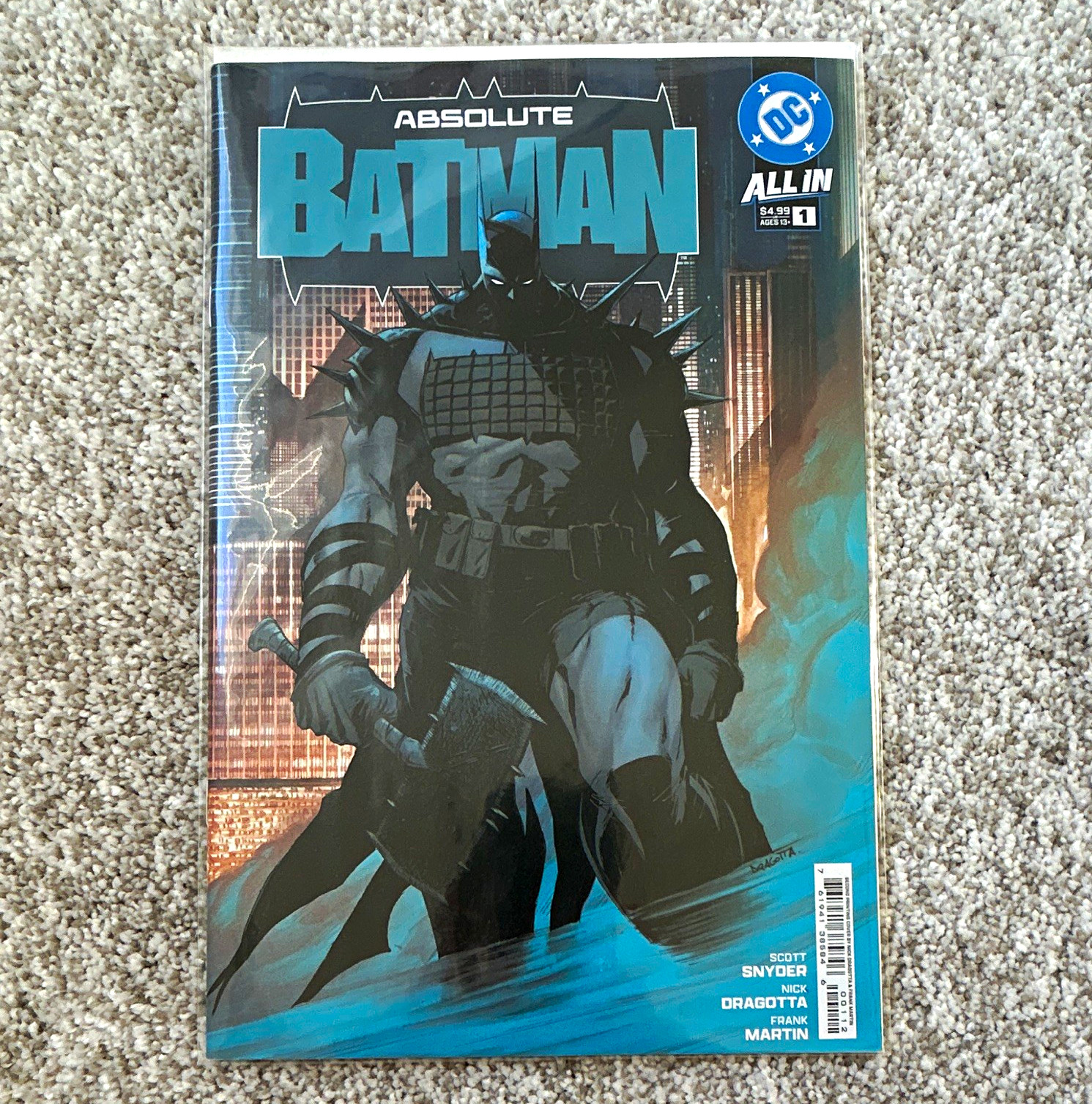 DC Absolute Batman #1 2nd Print