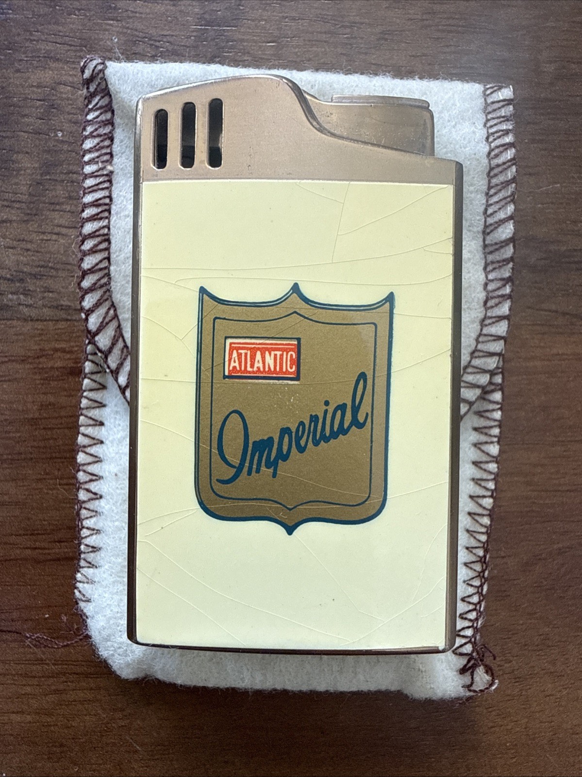 RARE VINTAGE 1951 Aria Musical Lighter Imperial Atlantic JAPAN