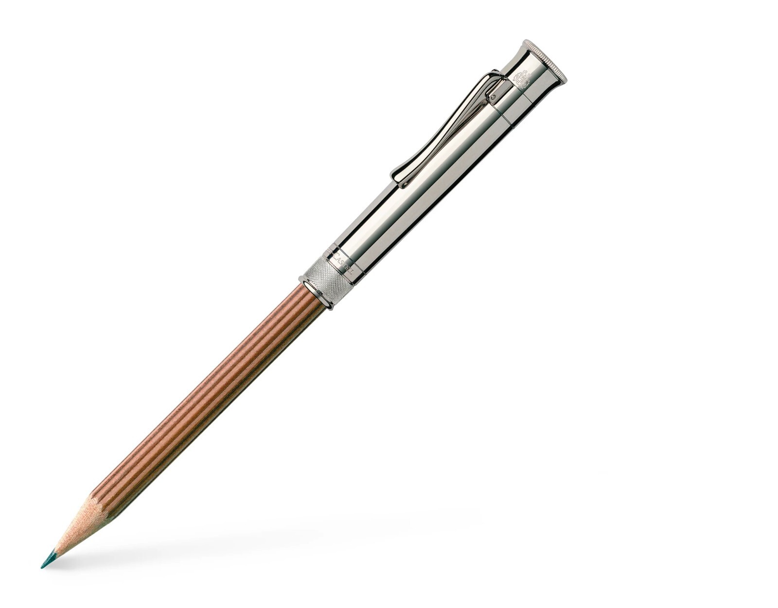 Graf Von Faber Castell Perfect Pencil Platinum Plated Brown