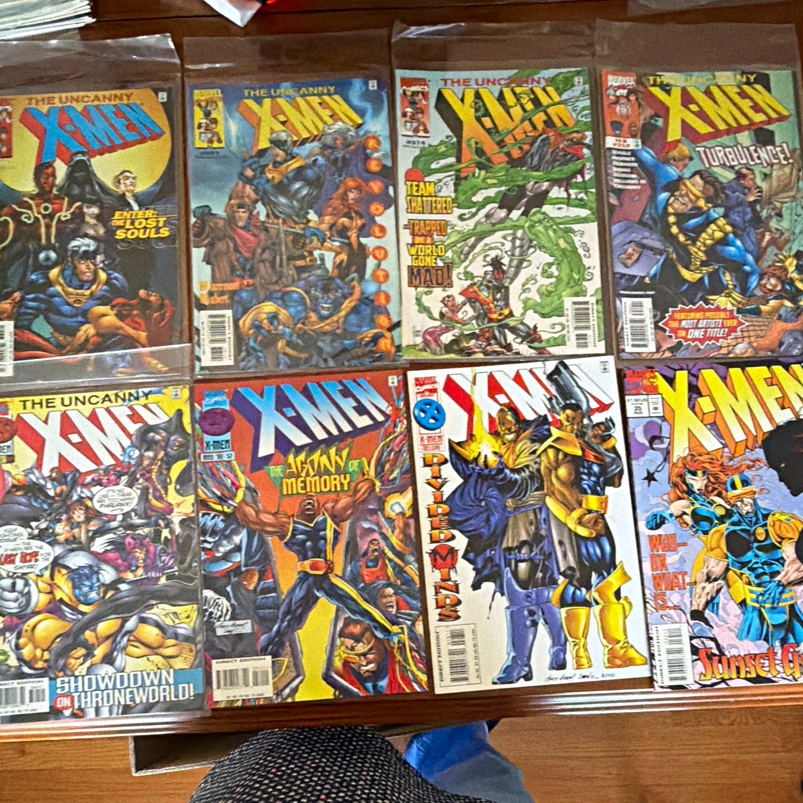Marvel The Uncanny X-Men #382 Direct Ed 1997 Lot Enter: The Lost Souls