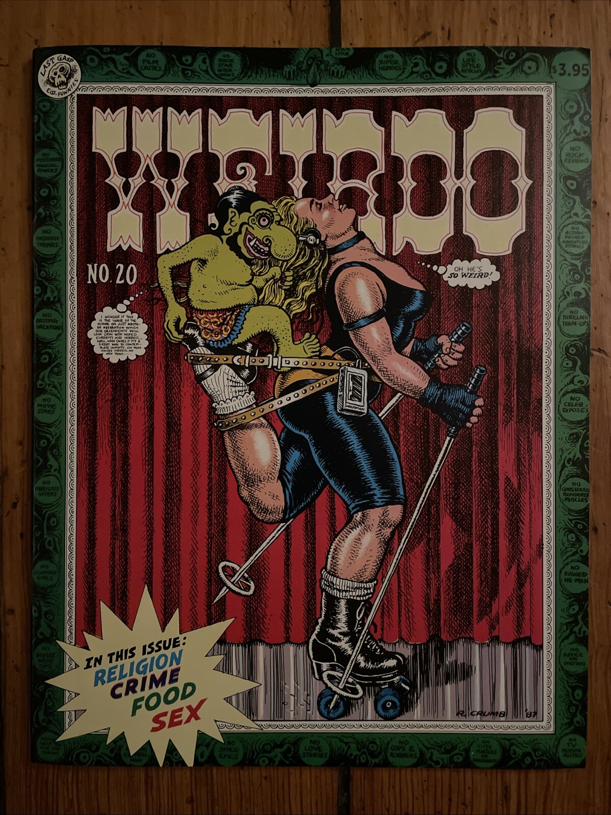 Weirdo #20 Kominsky Crumb Dori Seda Mike Zingarelli Carol Tyler Michael Dougan