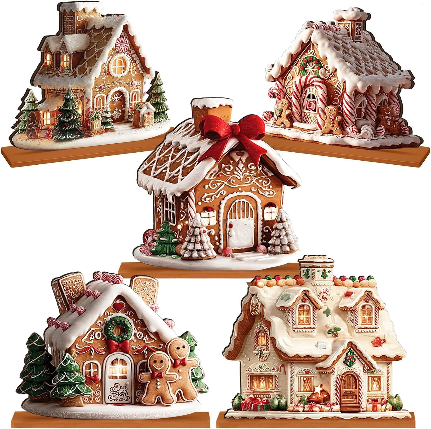 Christmas Table Decor, Gingerbread
