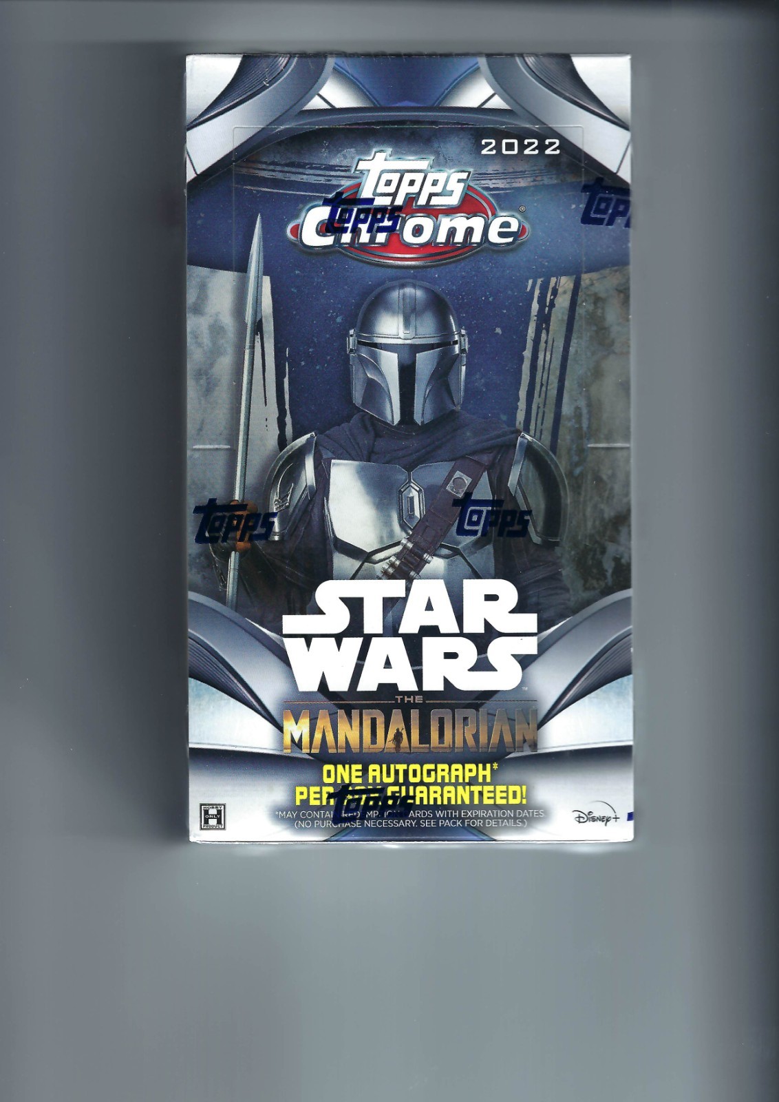 Topps Factory Sealed Mandalorian Chrome Beskar Hobby Box