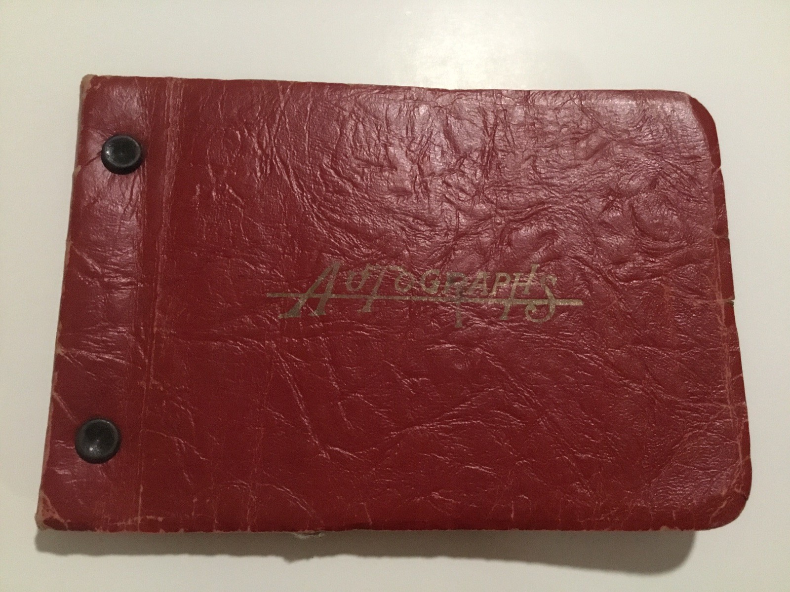 Vintage 1953 - 1955 Chase City VA High School Autograph Book