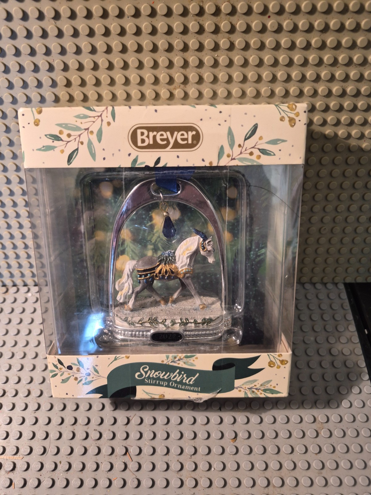 Breyer Horse Snowbird Stirrup Ornament 2022 Christmas Holiday New in Box