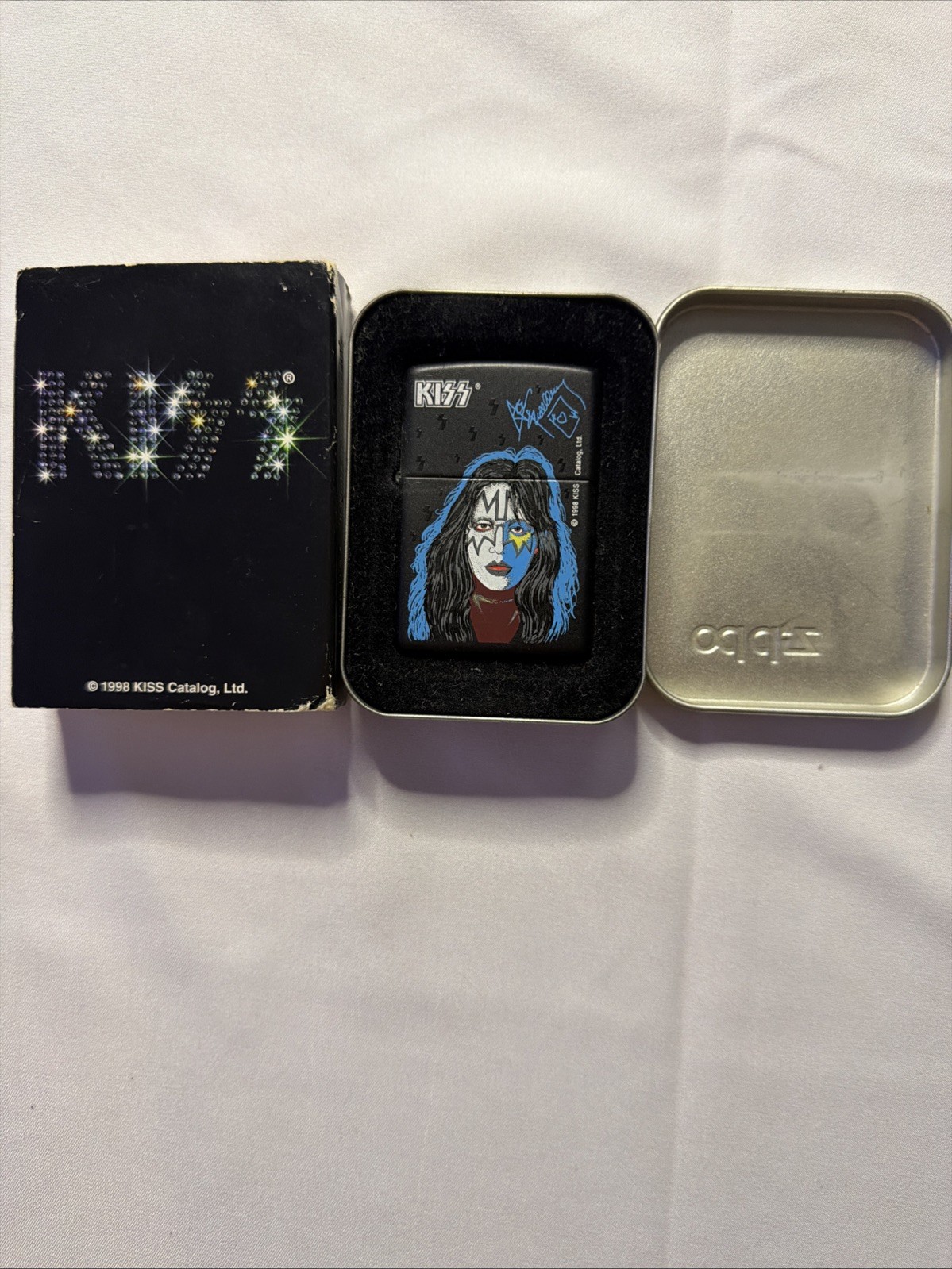 KISS ACE FREHLEY ZIPPO LIGHTER KISS ACE FREHLEY ZIPPO LIGHTER