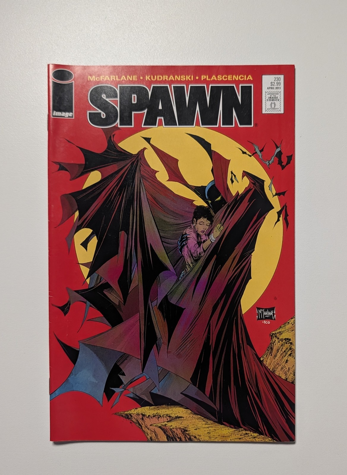 Spawn #230 (Batman Homage) Todd McFarlane 2013 Image Comics - FAST SHIPPING Spawn #230 (Batman Homage) Todd McFarlane 2013 Image Comics - FAST SHIPPING